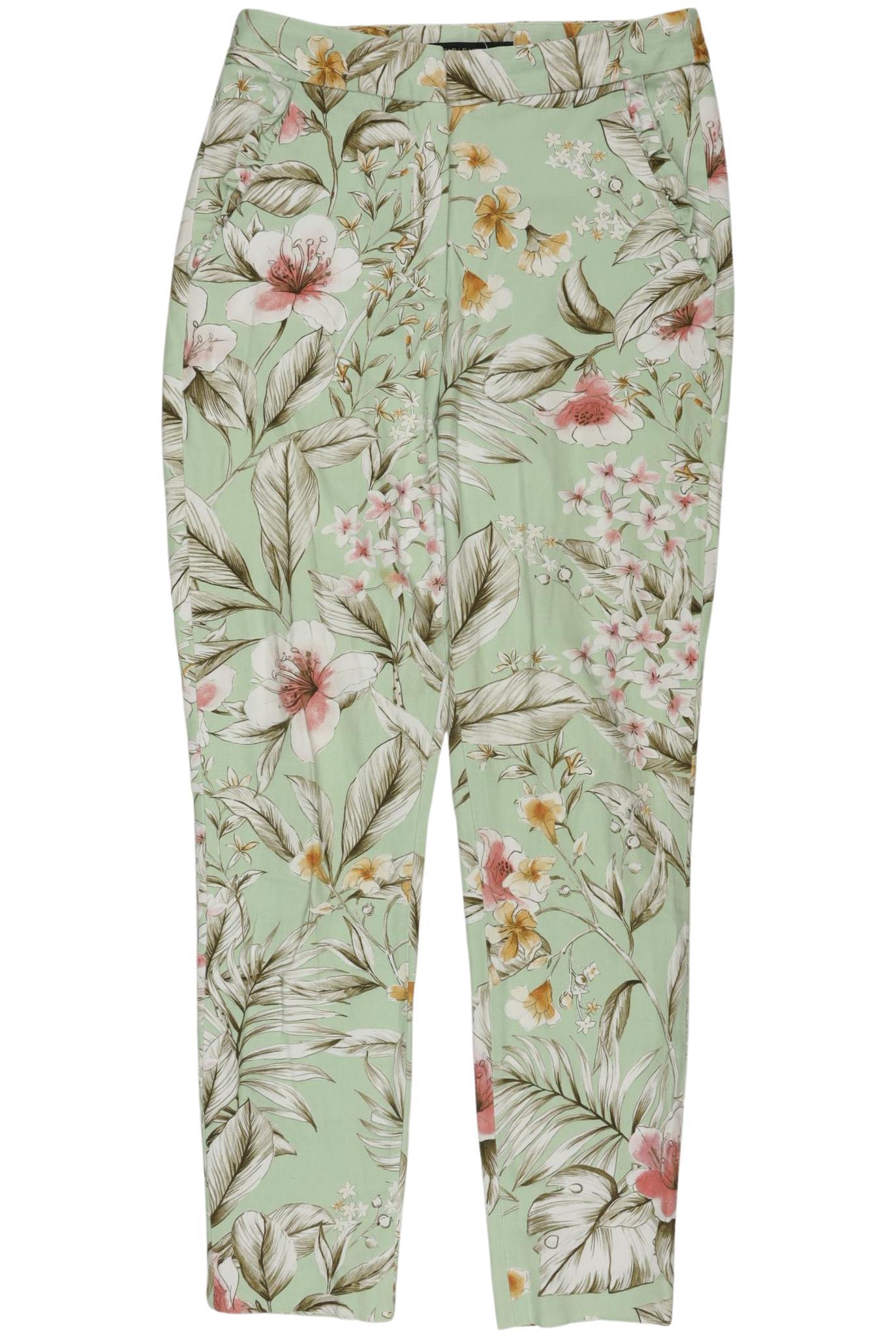 

Zara Damen Stoffhose, grün, Gr. 0