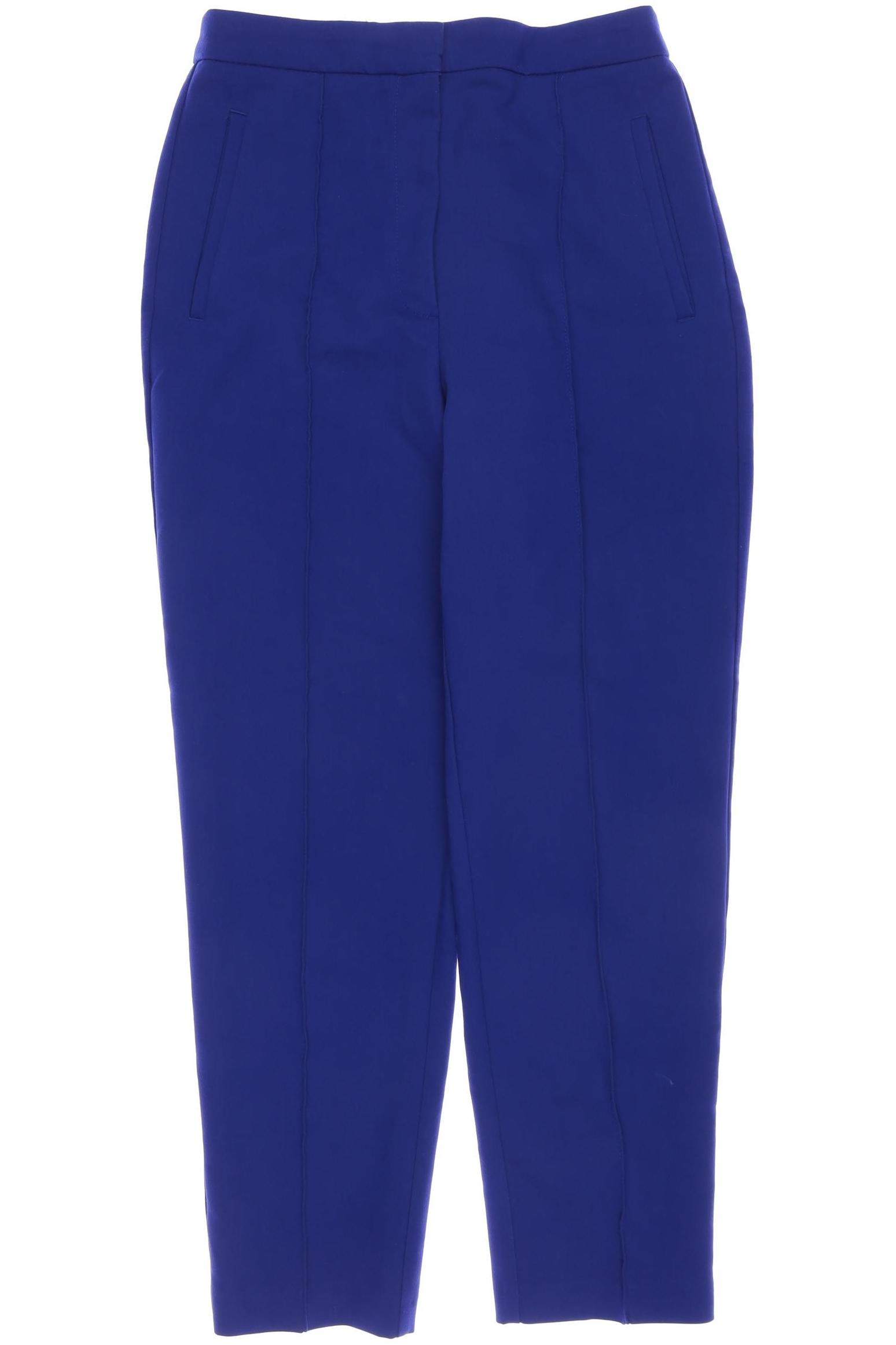 

Zara Damen Stoffhose, blau, Gr. 0