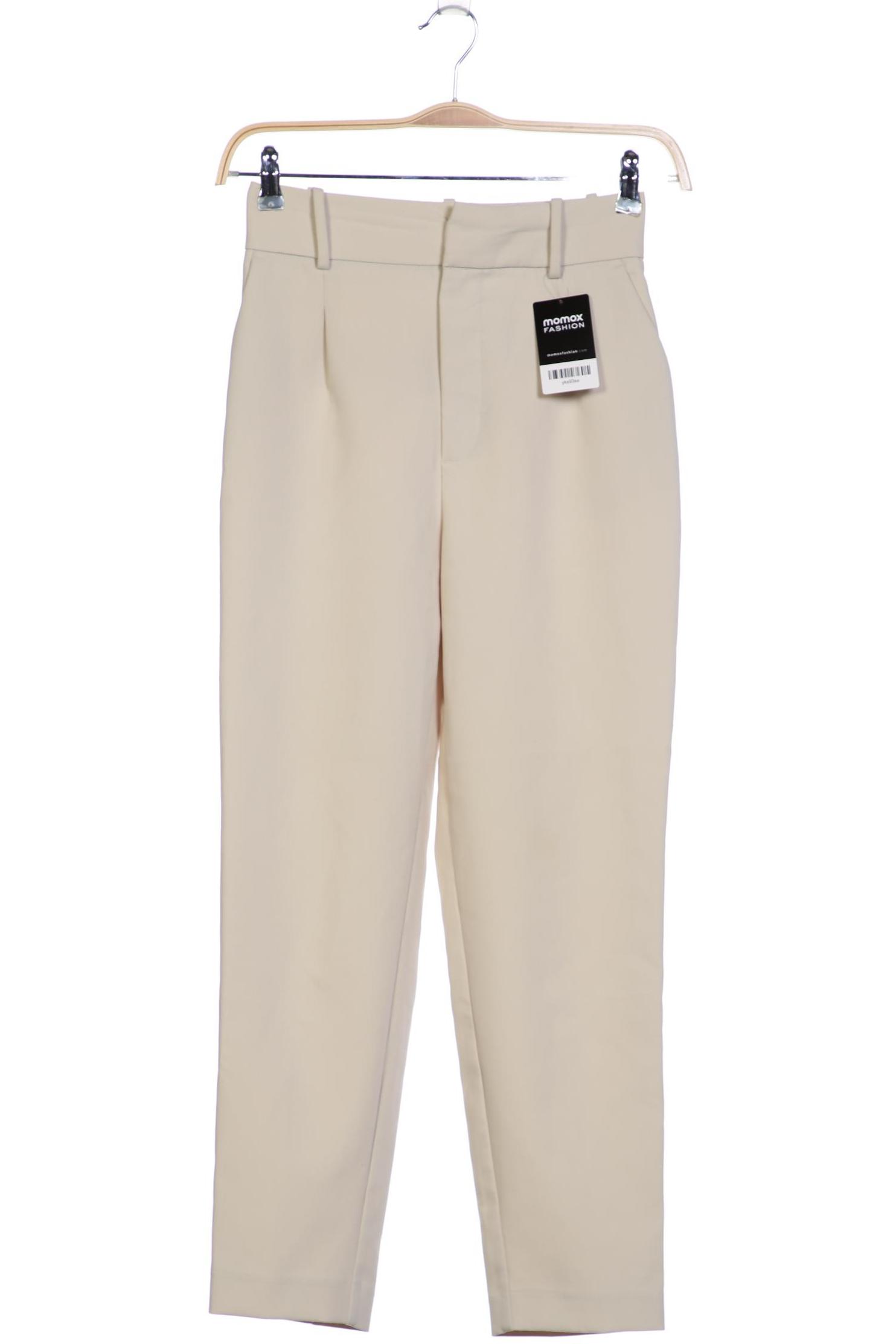 

Zara Damen Stoffhose, cremeweiß, Gr. 0