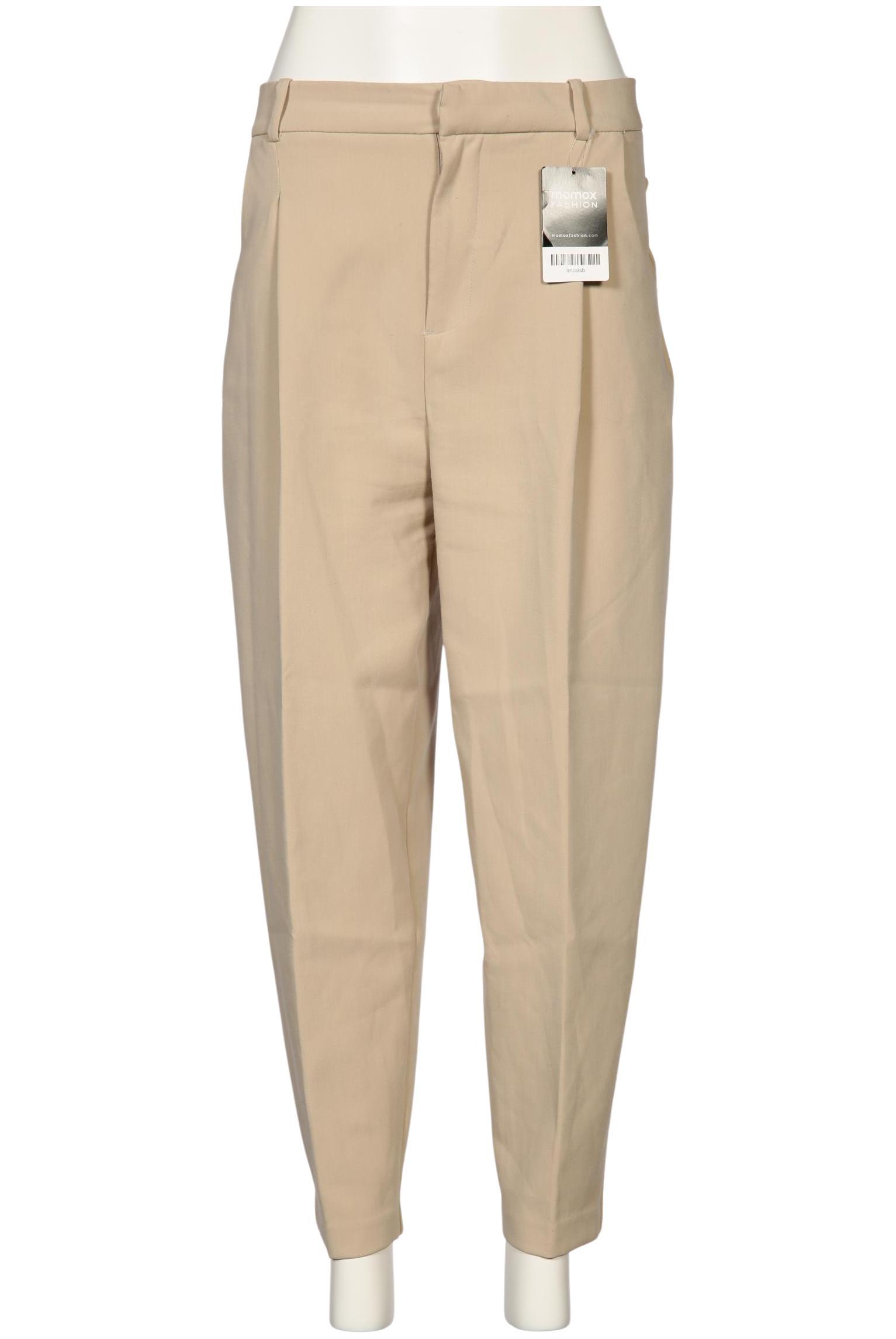 

Zara Damen Stoffhose, beige, Gr. 0