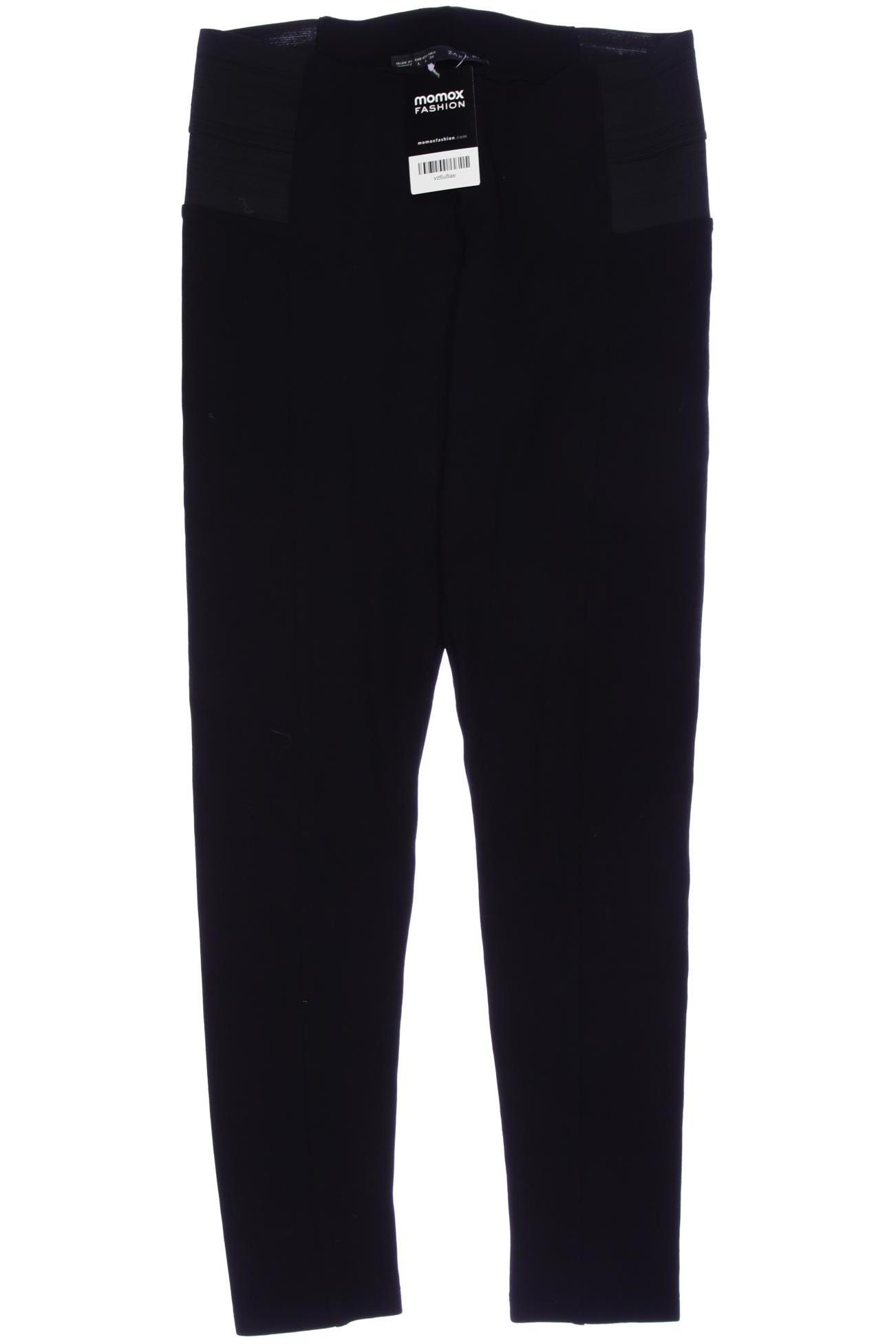 

Zara Damen Stoffhose, schwarz, Gr. 0