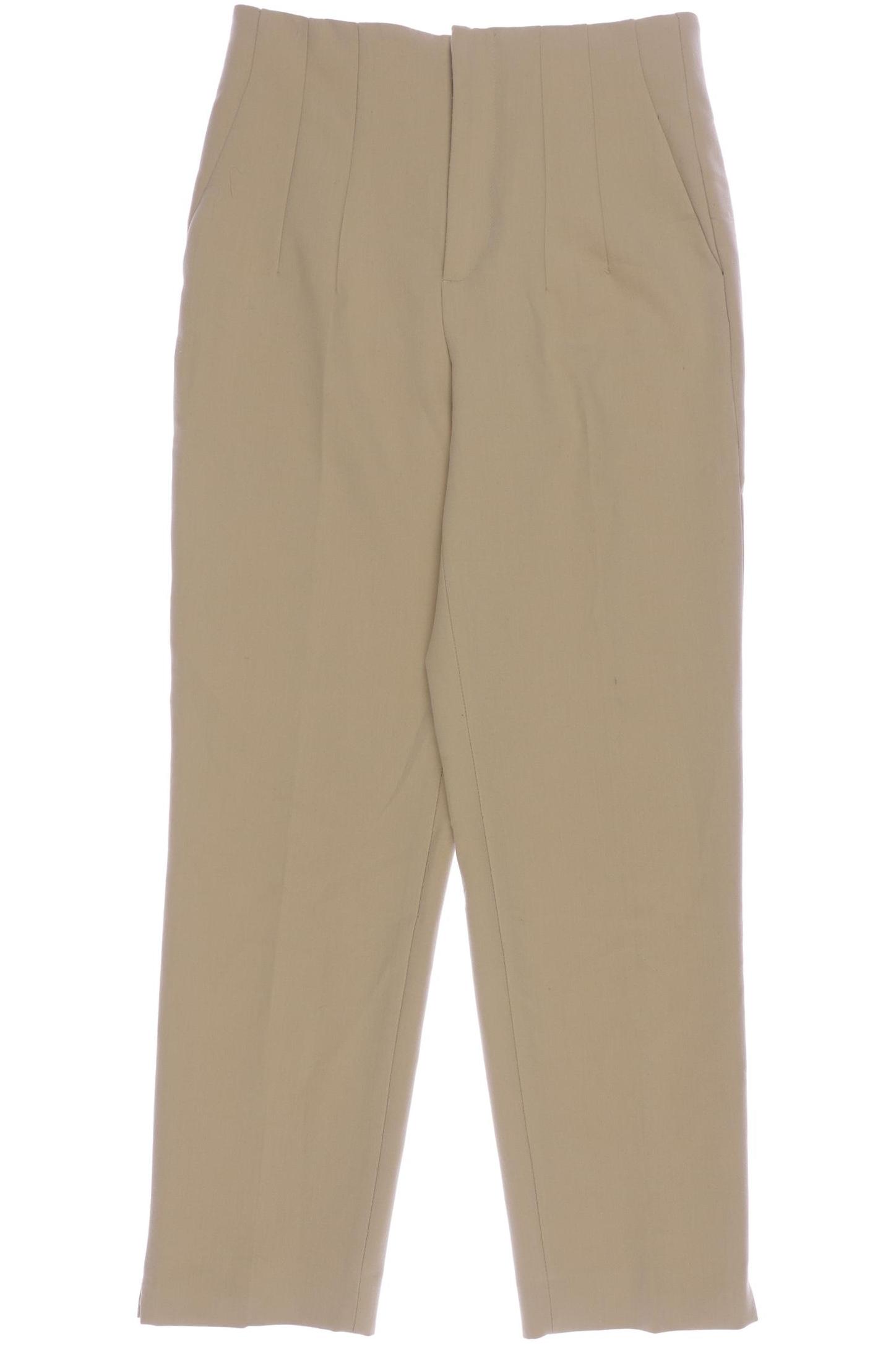 

Zara Damen Stoffhose, beige, Gr. 34