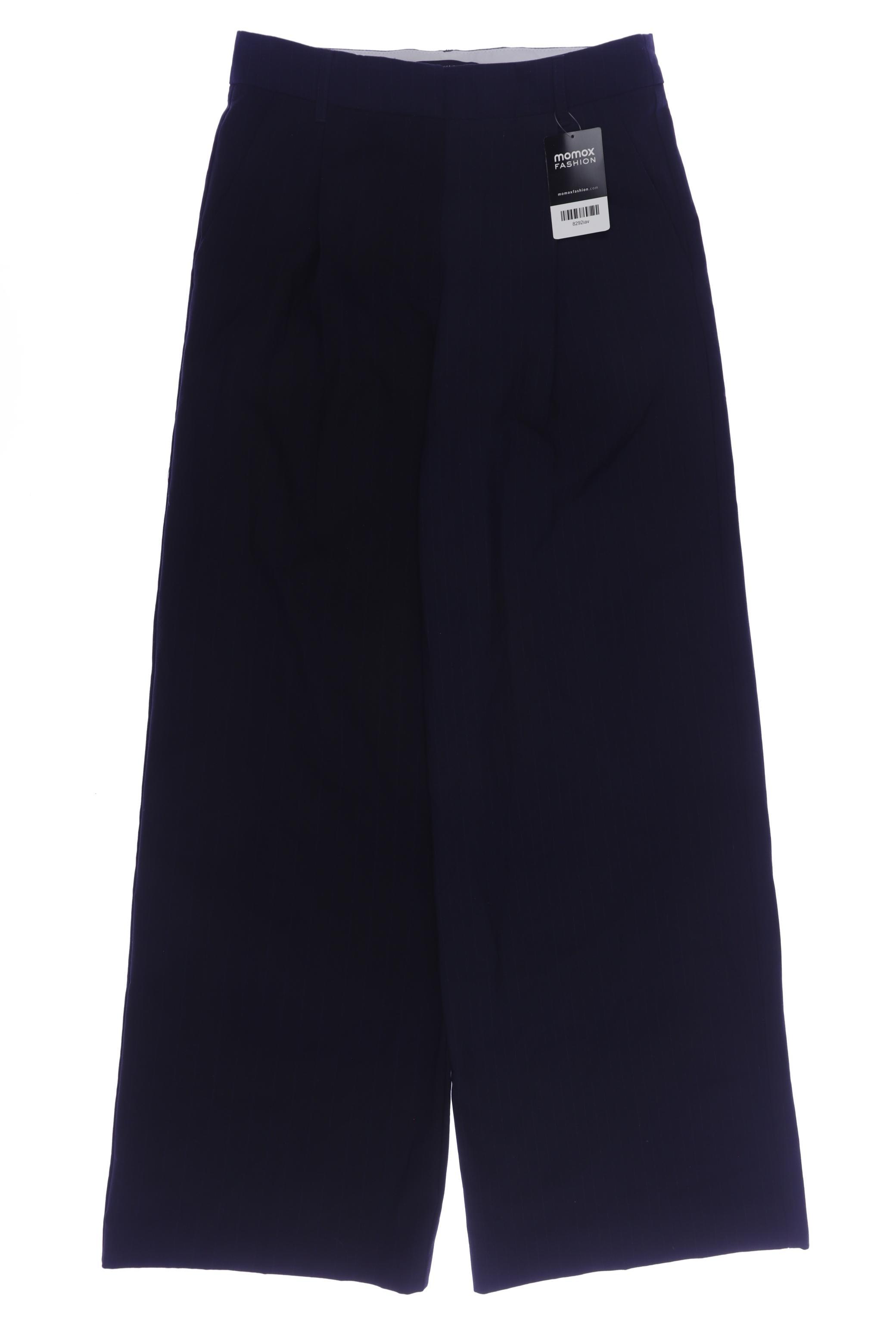 

Zara Damen Stoffhose, marineblau, Gr. 0