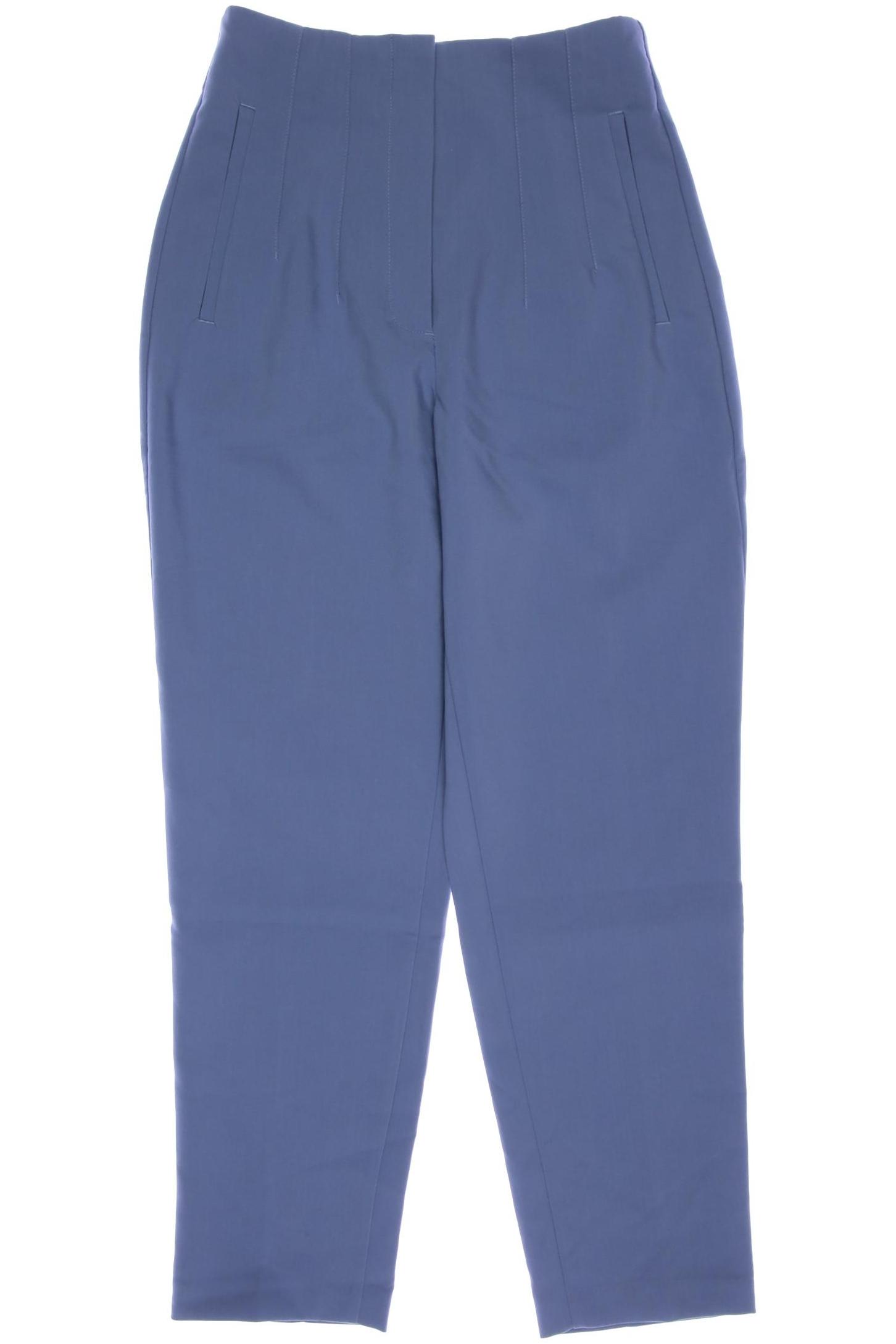 

Zara Damen Stoffhose, blau, Gr. 0
