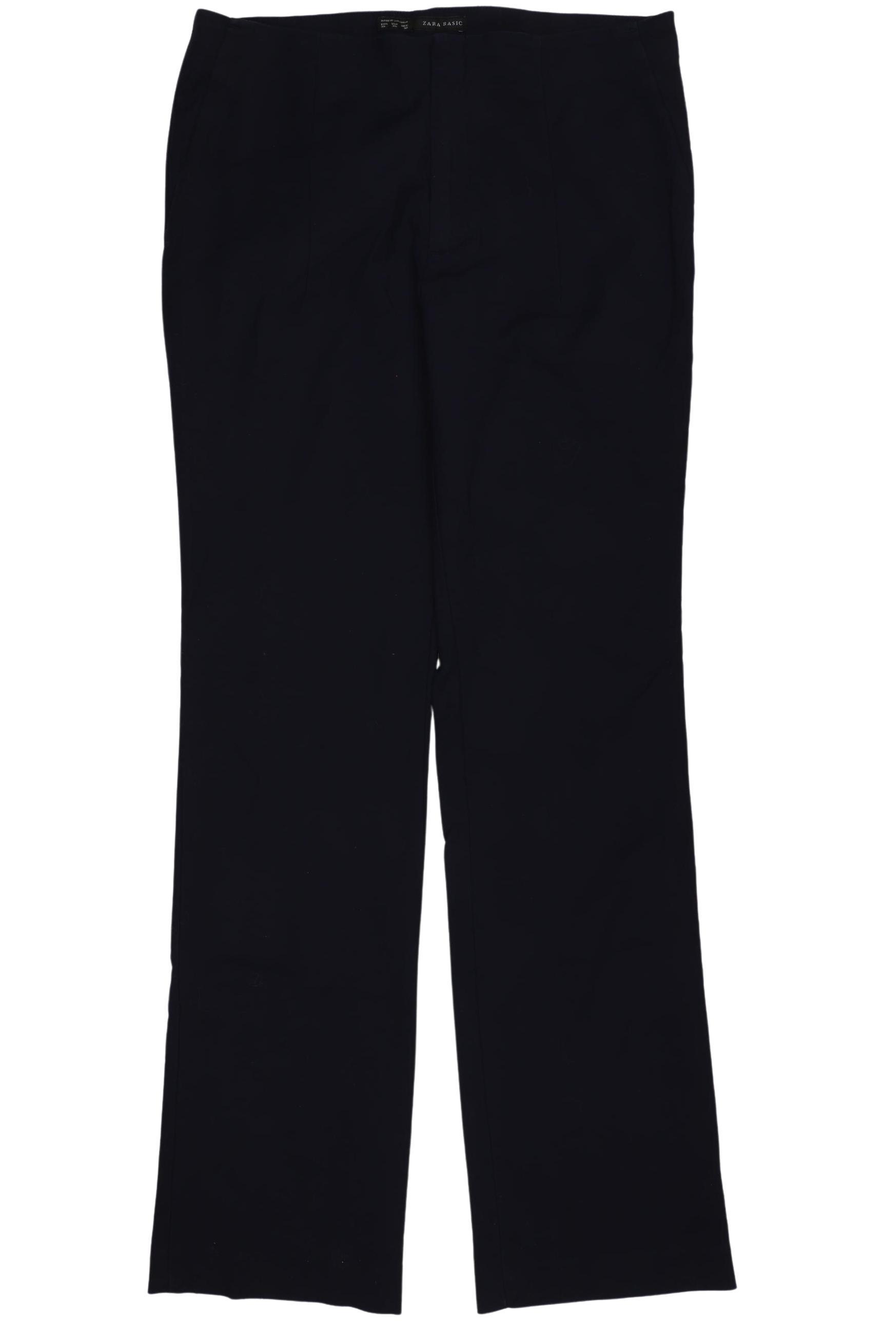 

Zara Damen Stoffhose, marineblau, Gr. 0
