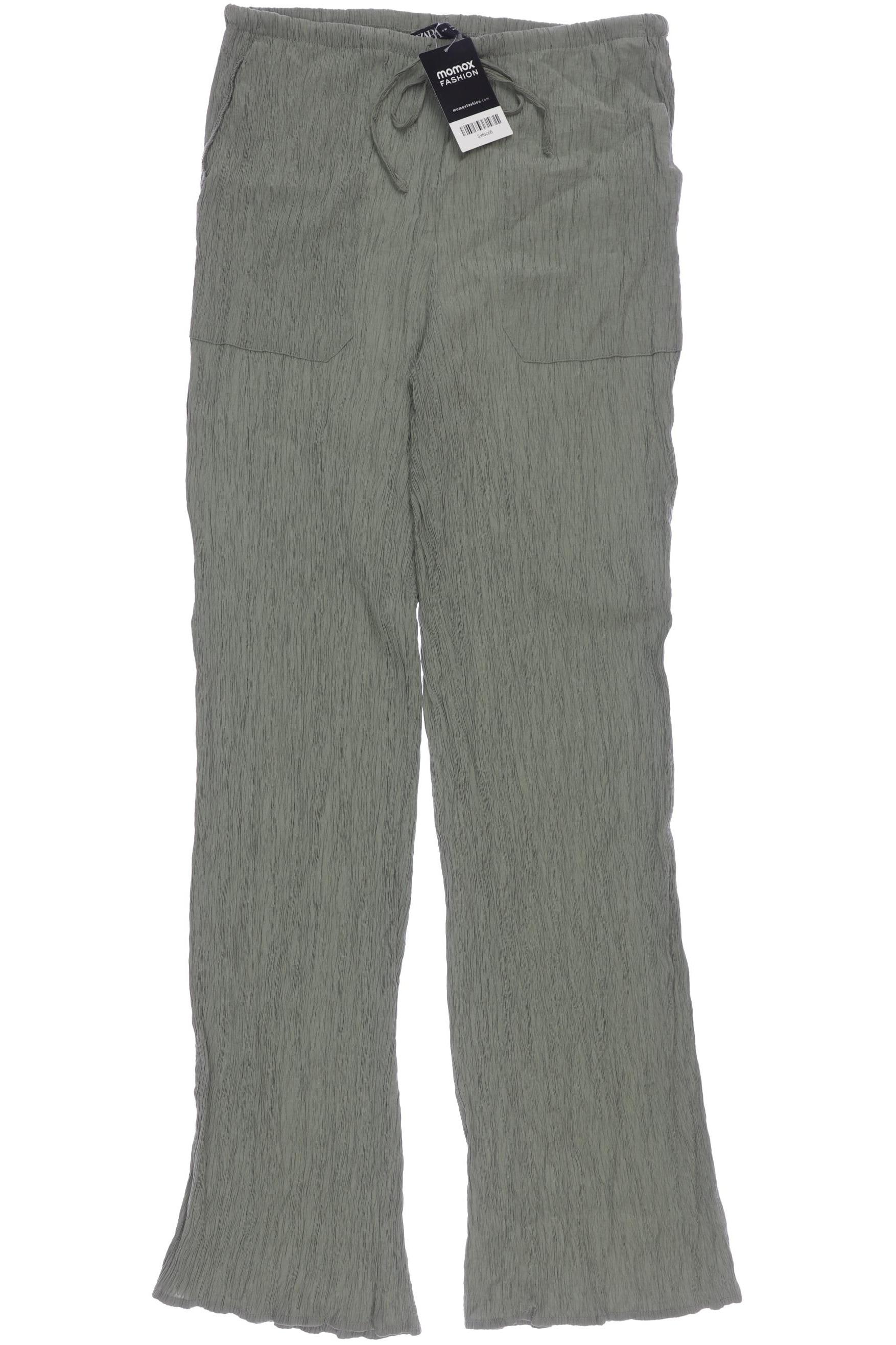 

Zara Damen Stoffhose, hellgrün, Gr. 0