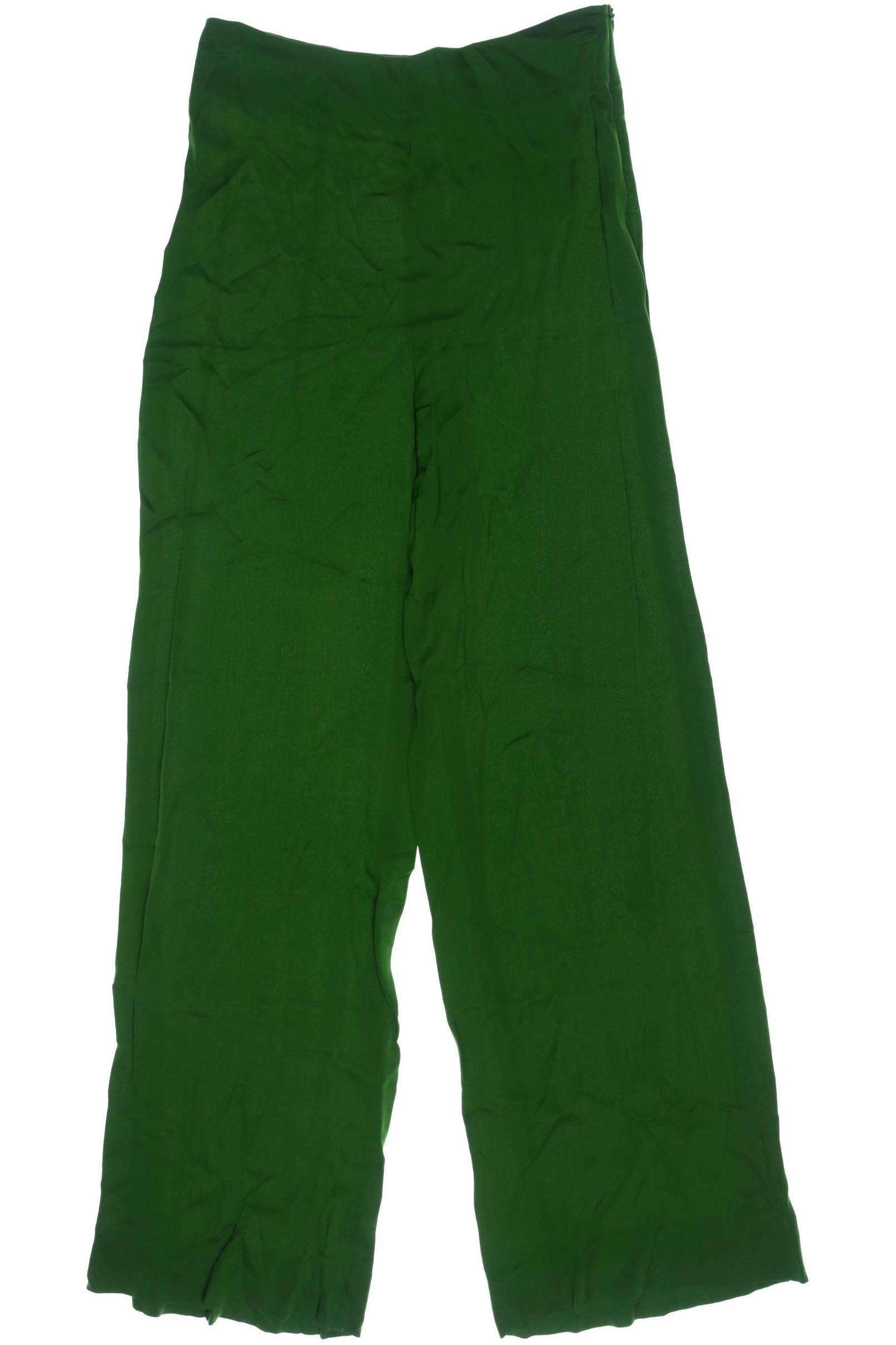 

Zara Damen Stoffhose, grün, Gr. 0
