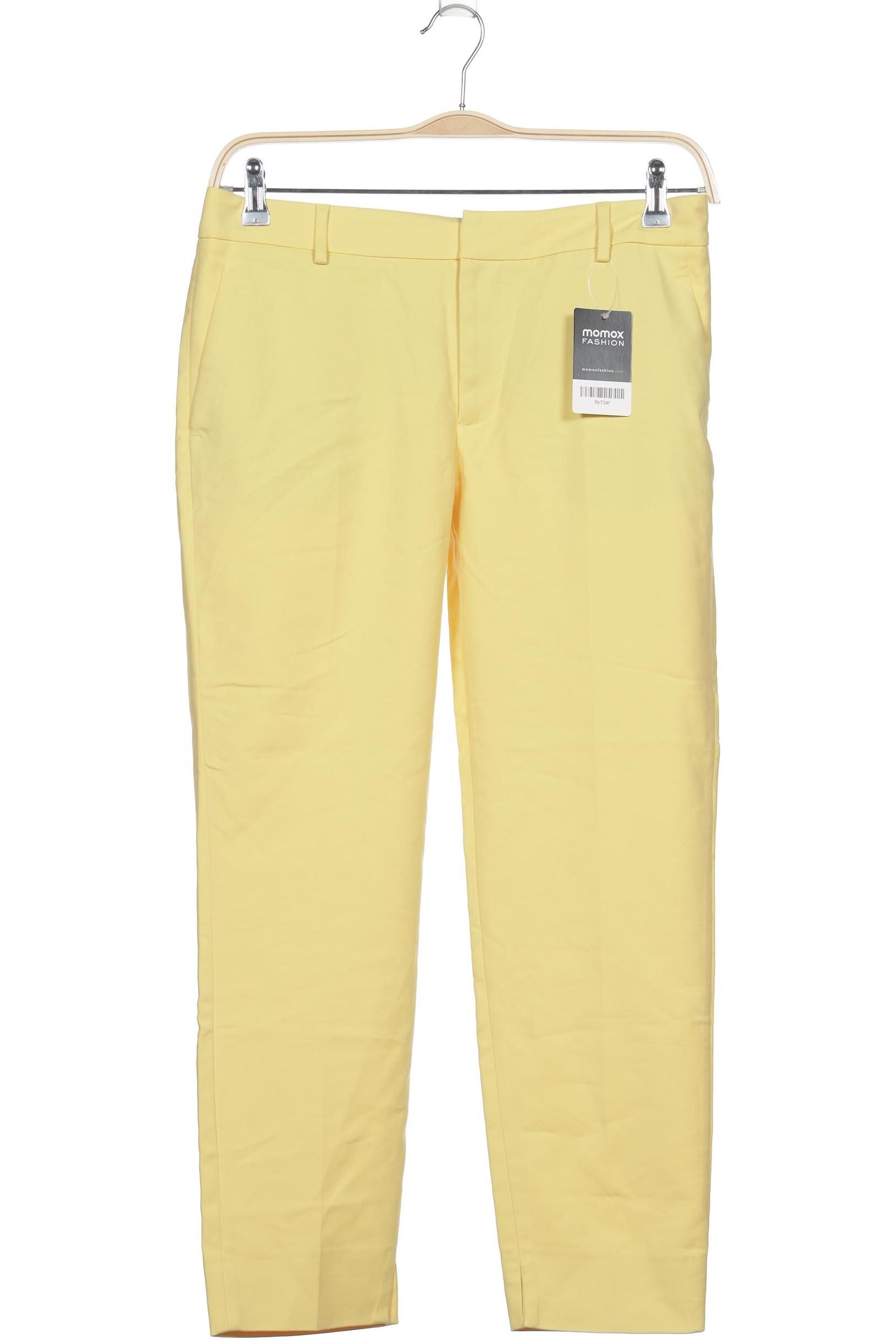 

Zara Damen Stoffhose, gelb, Gr. 40