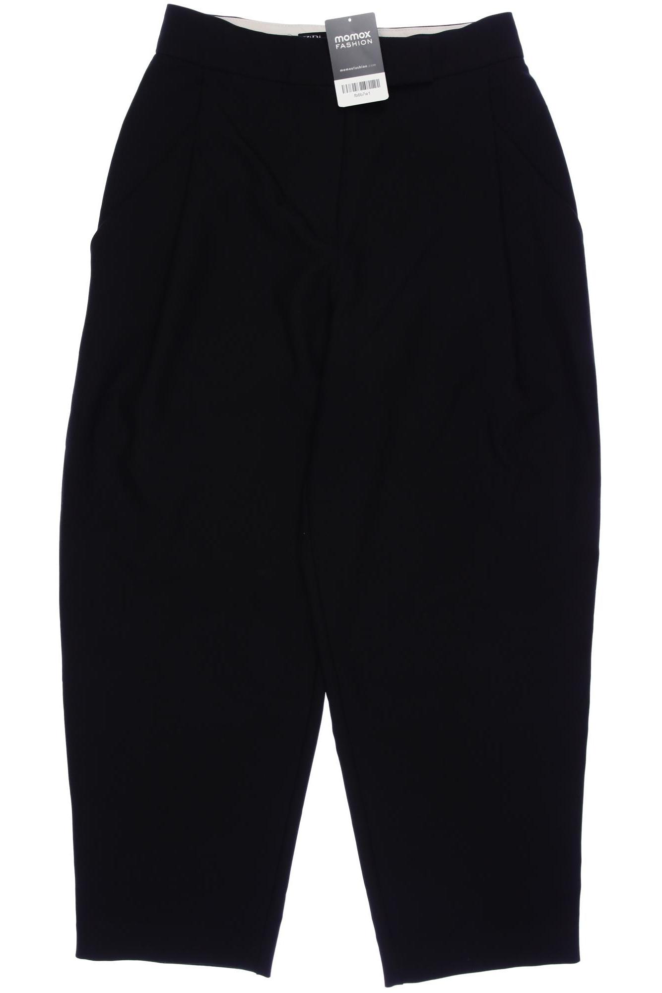 

Zara Damen Stoffhose, schwarz, Gr. 0
