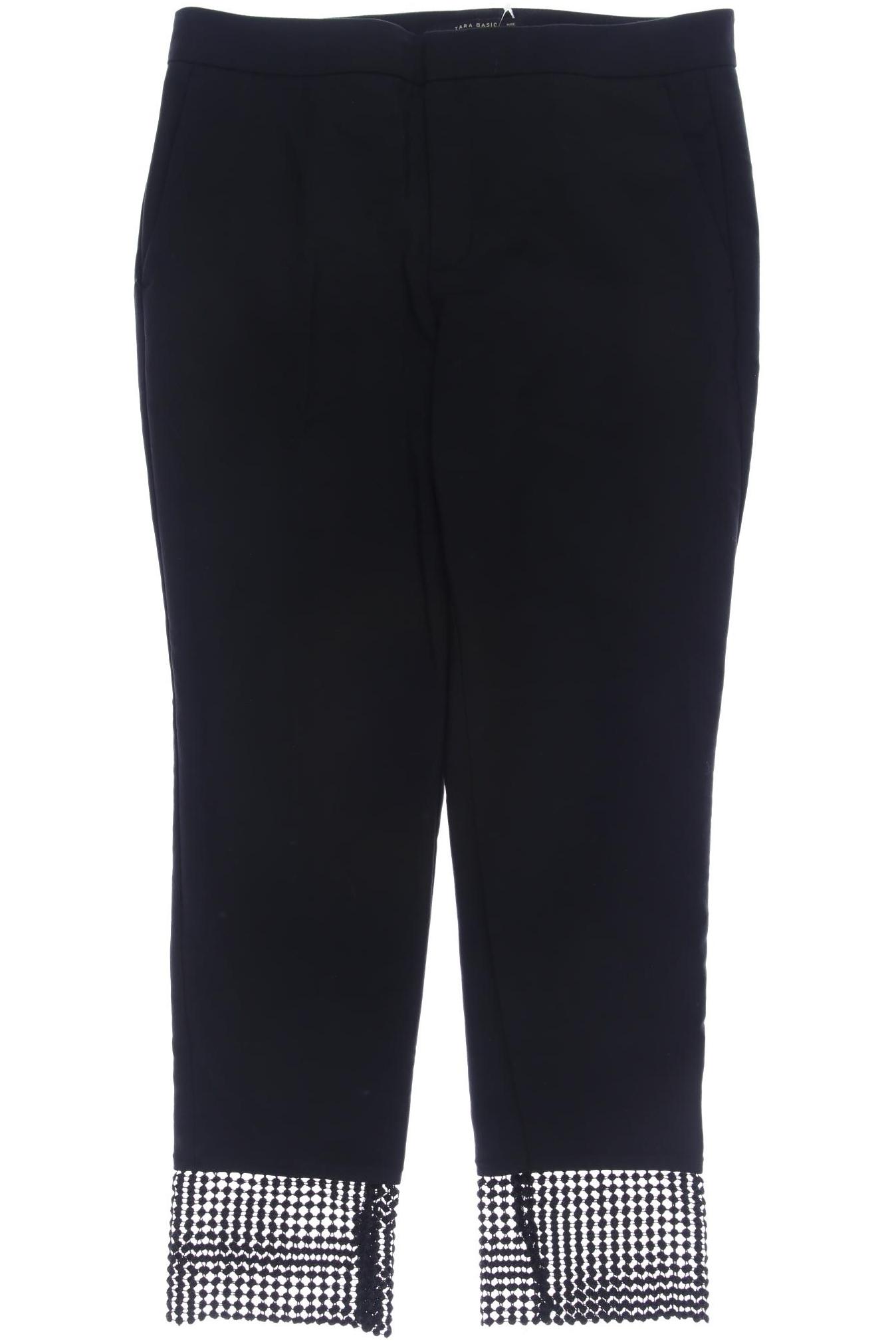 

Zara Damen Stoffhose, schwarz, Gr. 0
