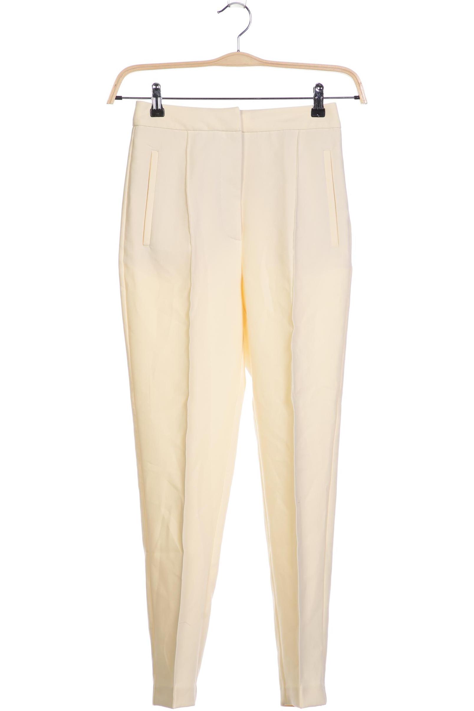 

Zara Damen Stoffhose, cremeweiß, Gr. 0
