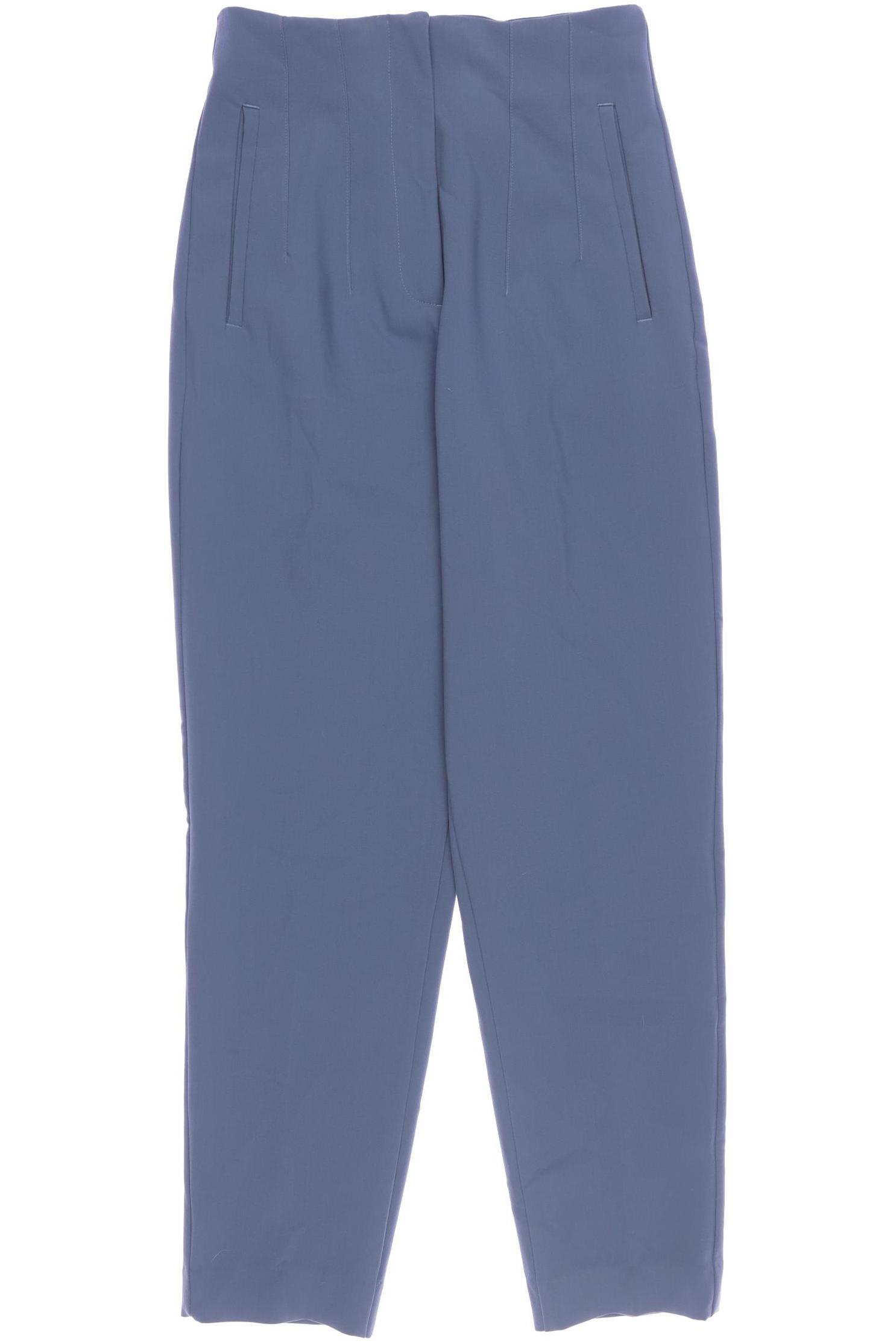 

Zara Damen Stoffhose, blau, Gr. 0