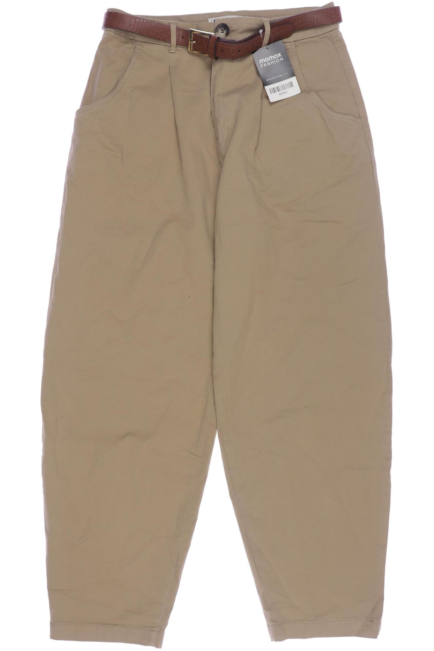 

Zara Damen Stoffhose, beige, Gr. 36