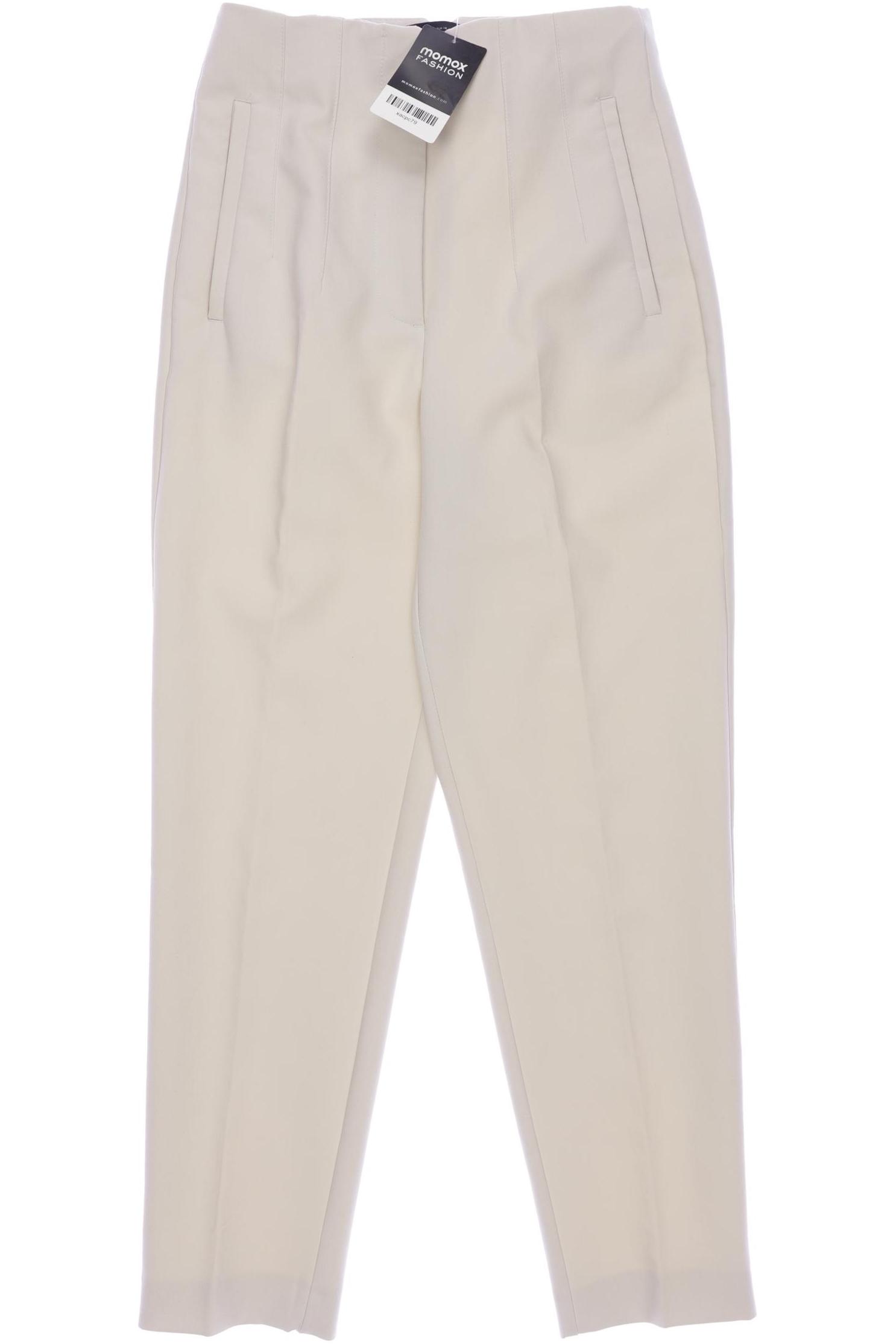 

Zara Damen Stoffhose, cremeweiß, Gr. 0