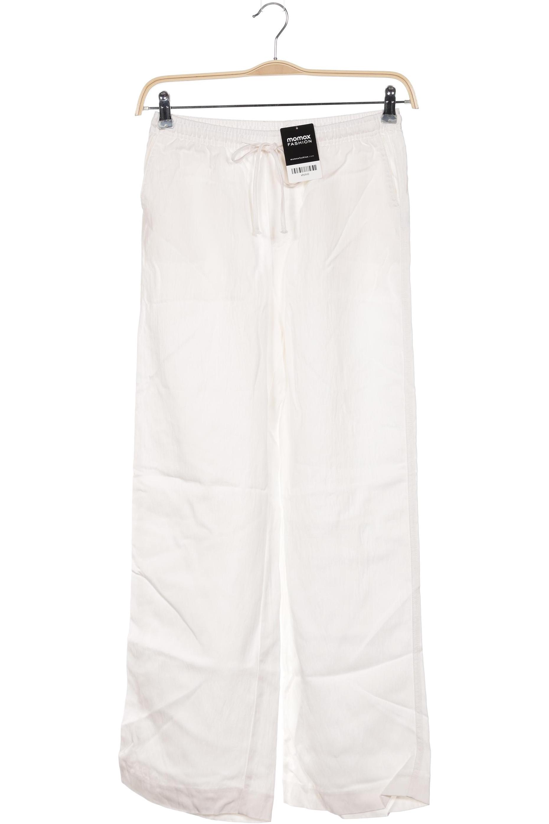 

Zara Damen Stoffhose, weiß, Gr. 0
