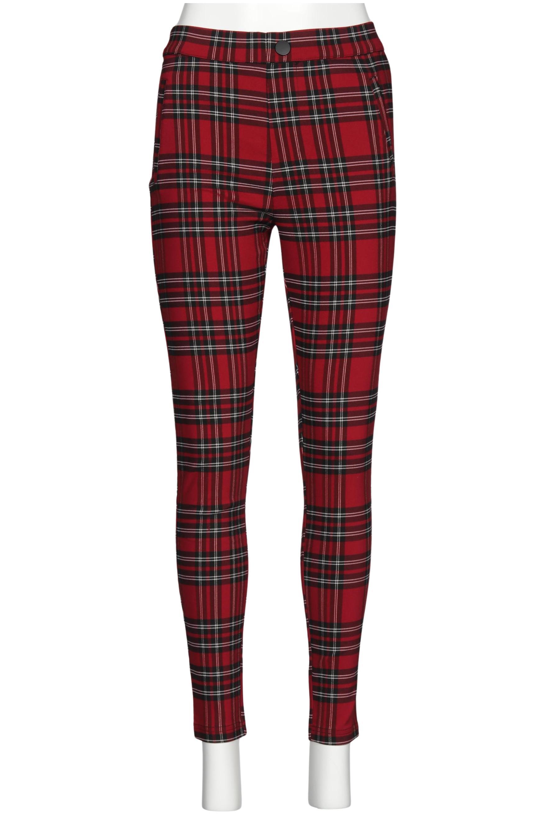 

Zara Damen Stoffhose, rot, Gr. 0