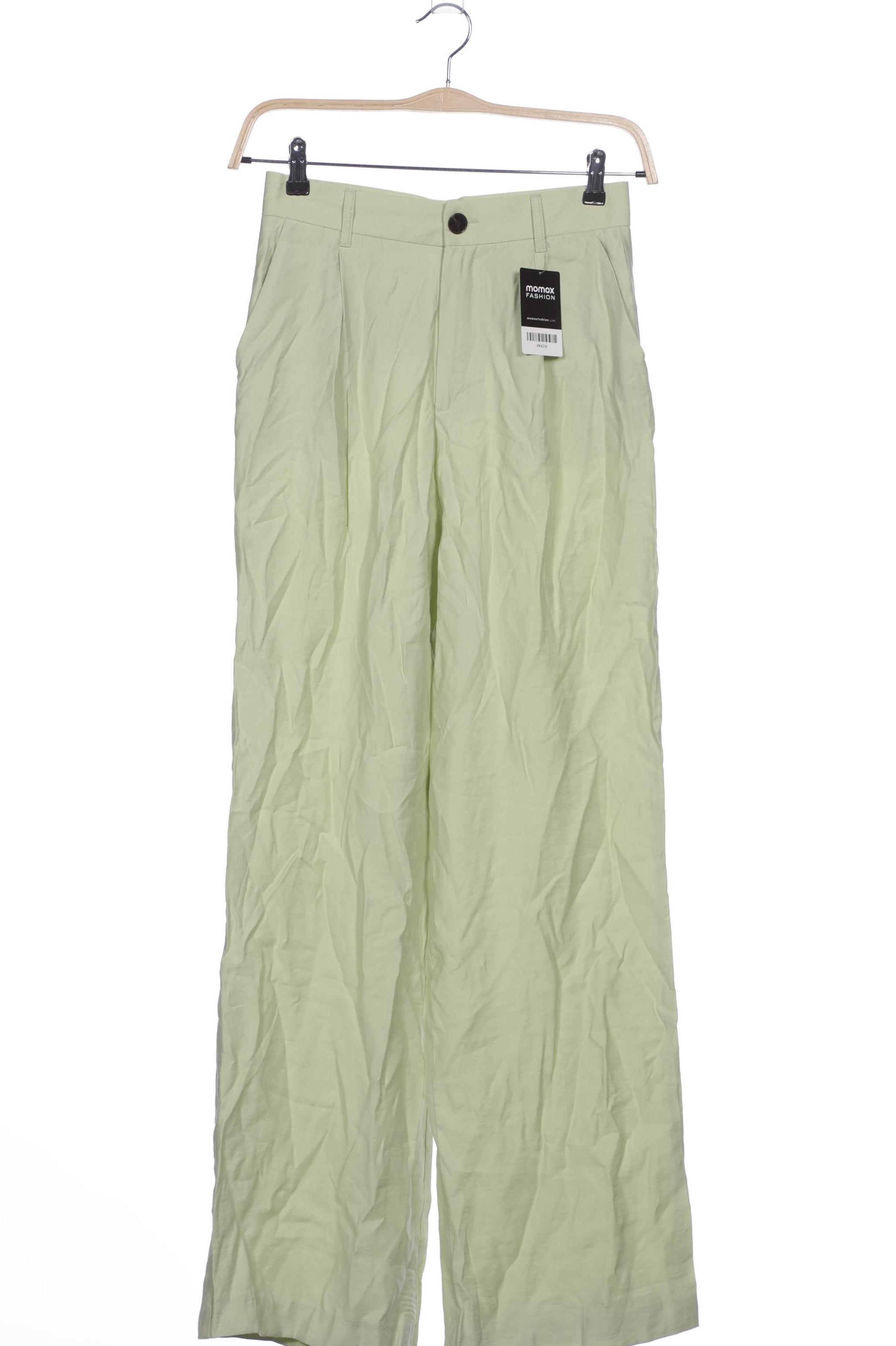 

Zara Damen Stoffhose, hellgrün, Gr. 0