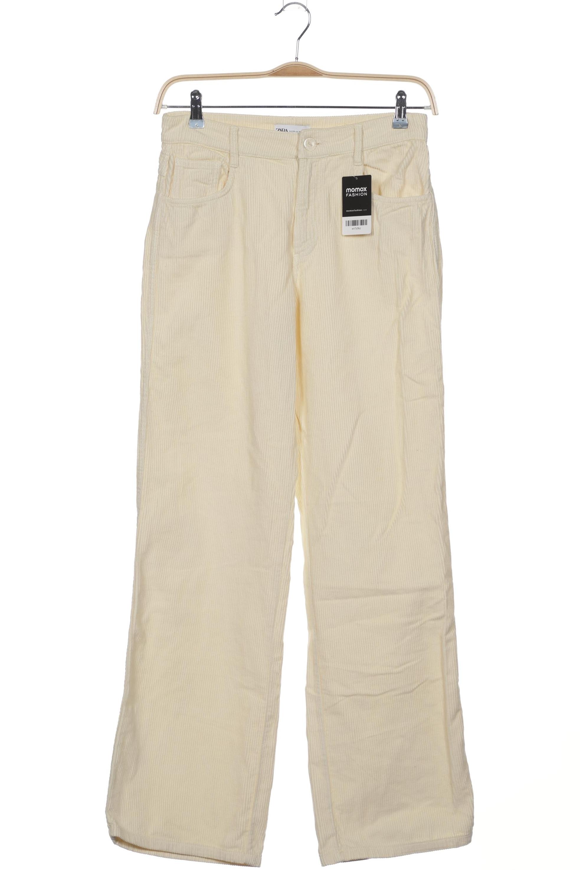 

Zara Damen Stoffhose, cremeweiß, Gr. 38