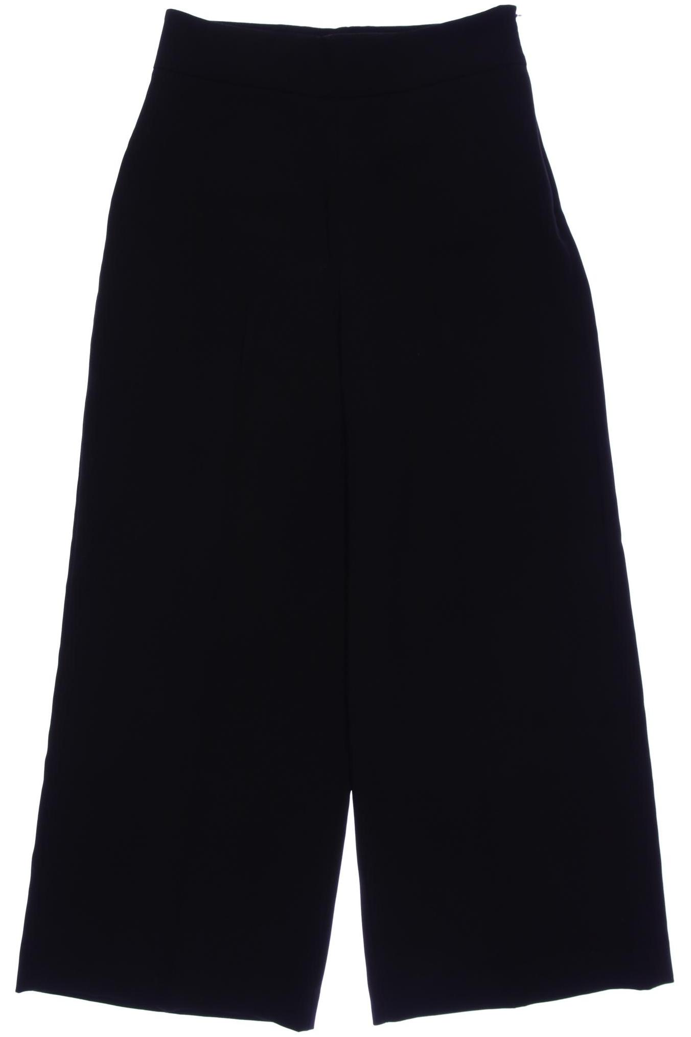 Thumbnail - Zara Damen Stoffhose, schwarz, Gr. 0