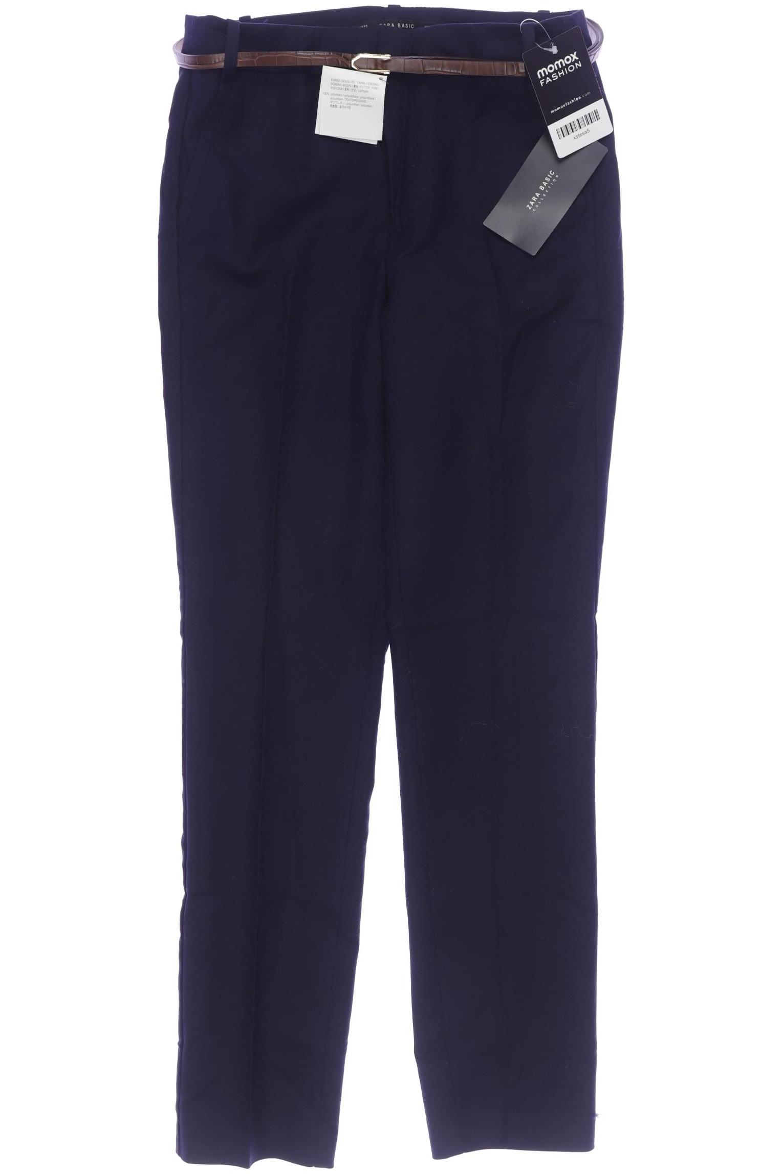 

Zara Damen Stoffhose, marineblau, Gr. 34