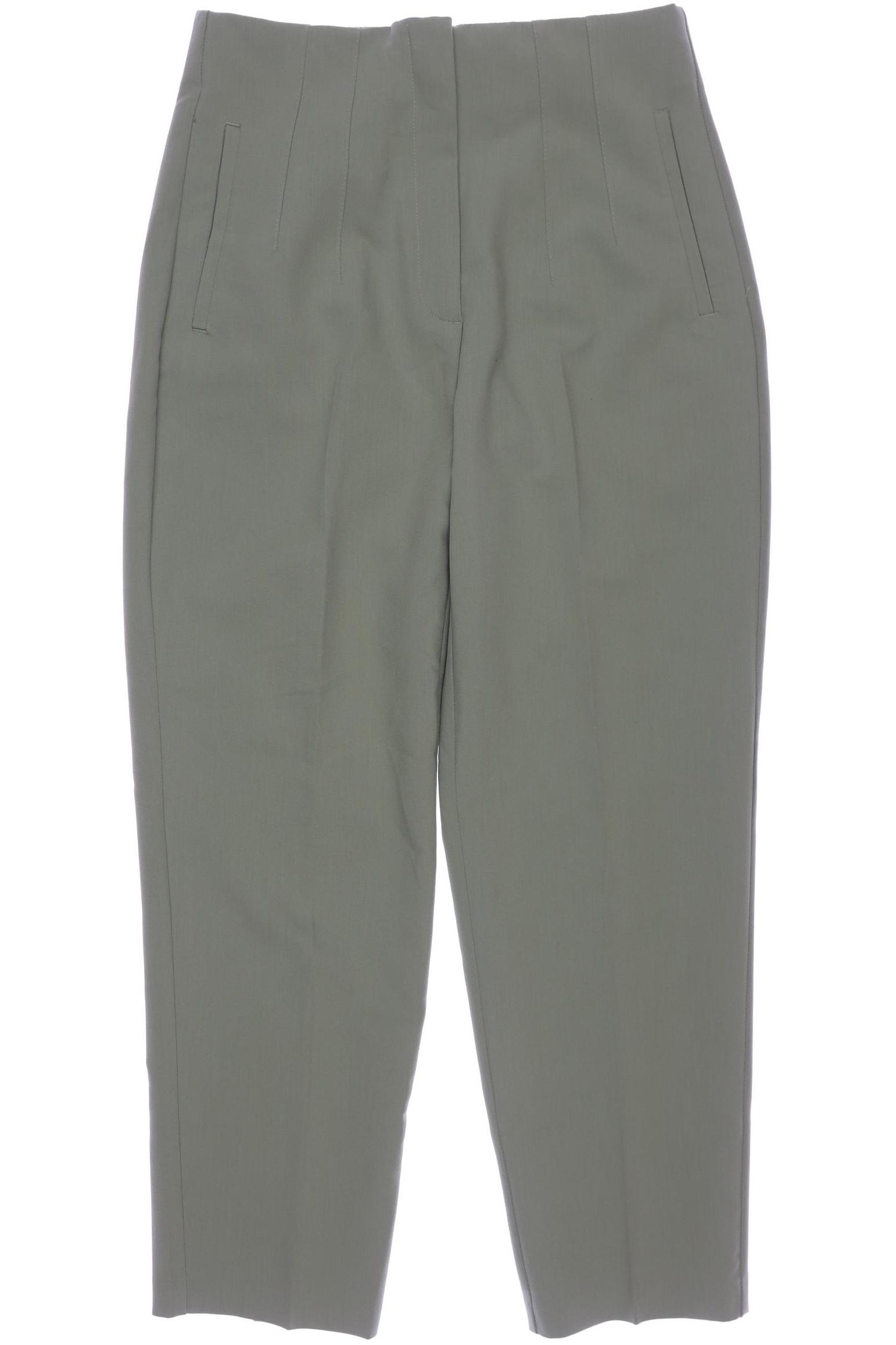

Zara Damen Stoffhose, grün, Gr. 0