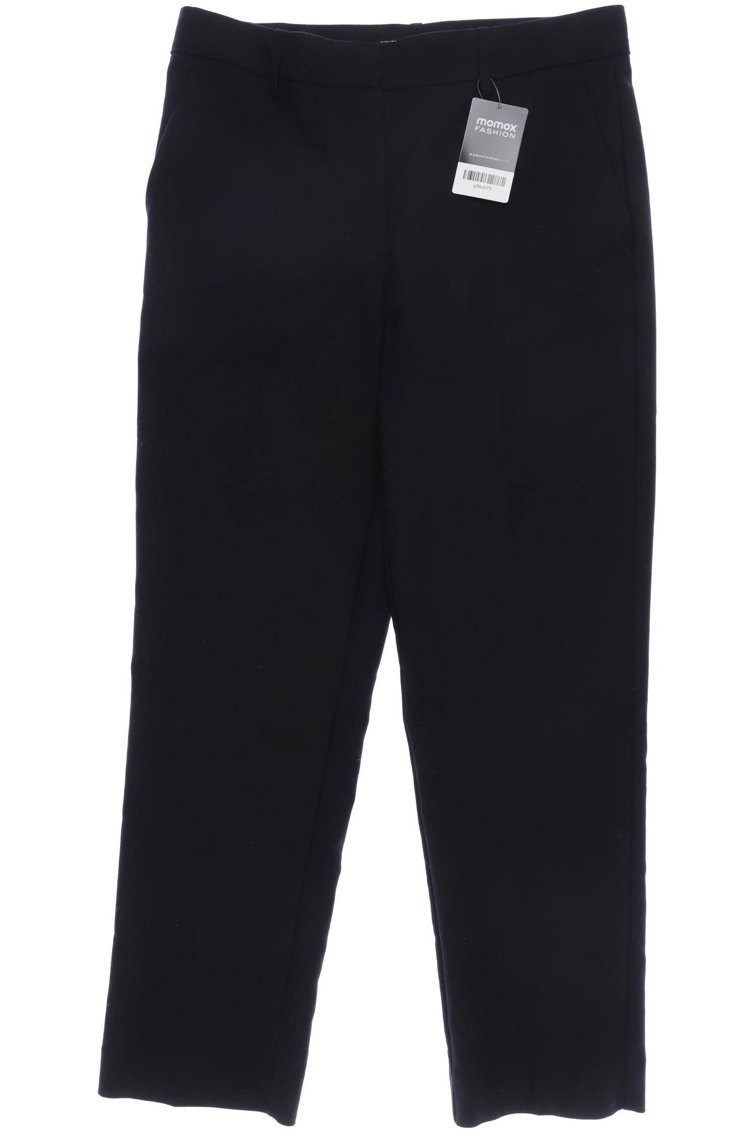 Thumbnail - Zara Damen Stoffhose, schwarz, Gr. 0