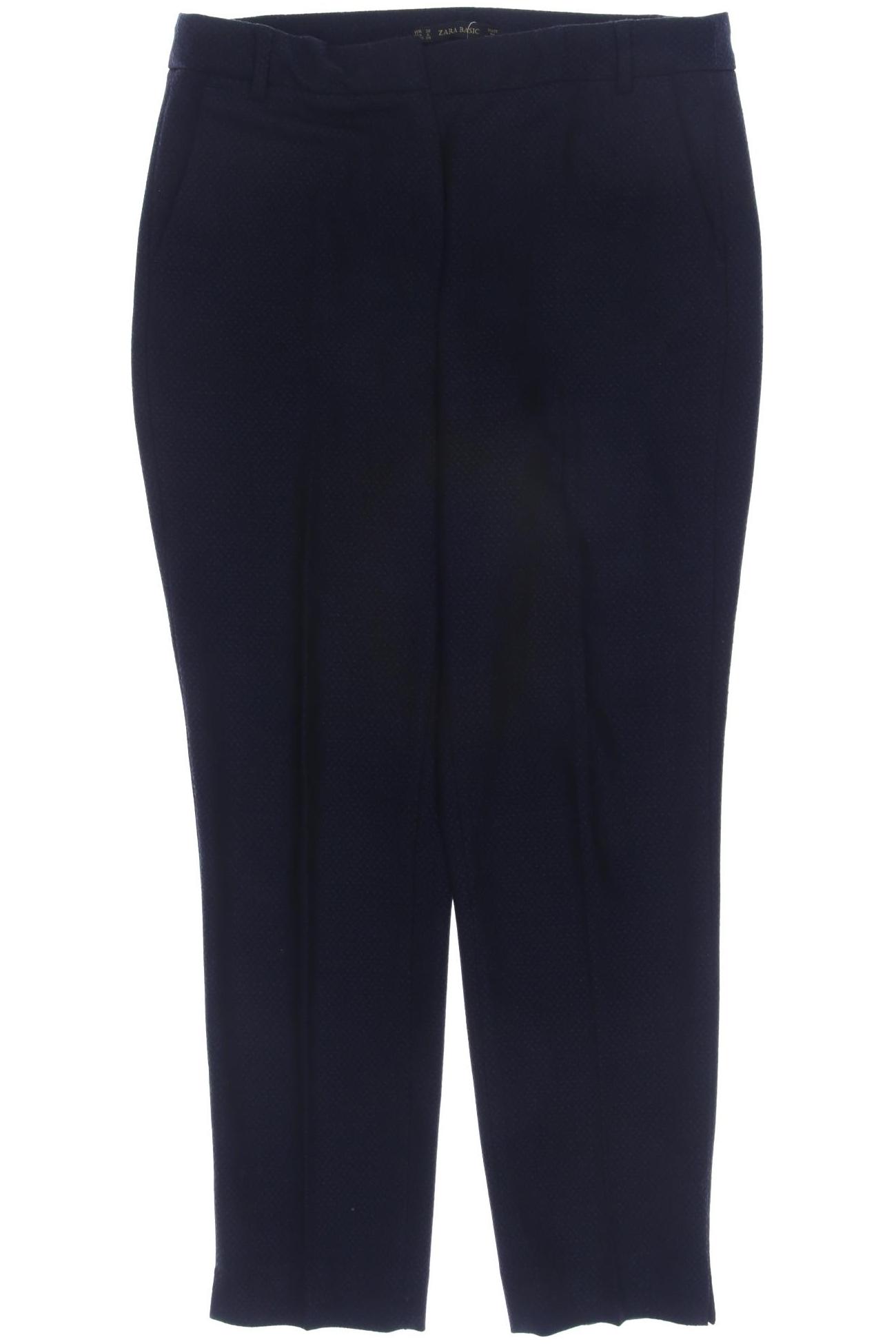 

Zara Damen Stoffhose, marineblau, Gr. 38