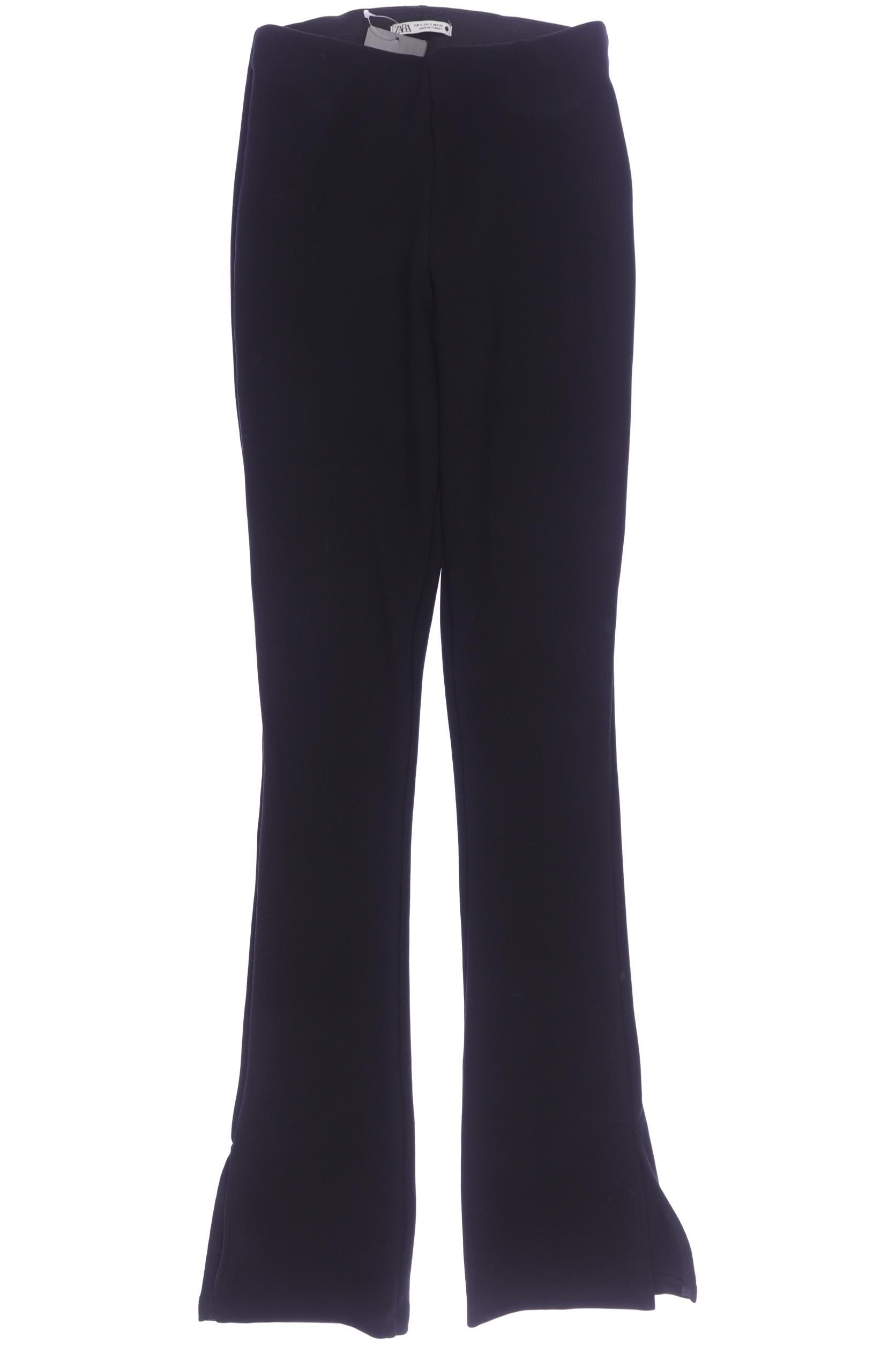 

Zara Damen Stoffhose, schwarz, Gr. 0