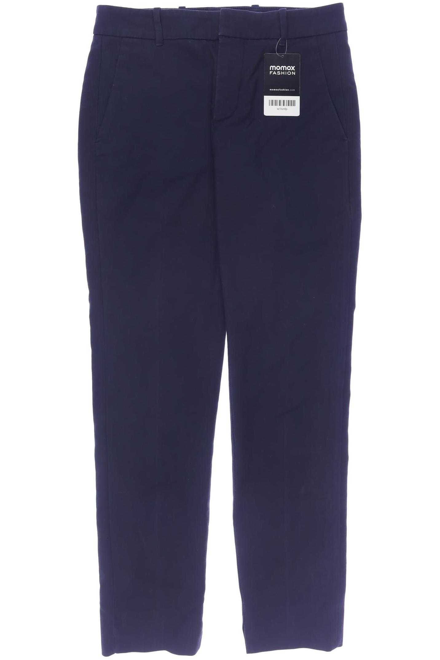 

Zara Damen Stoffhose, marineblau, Gr. 0