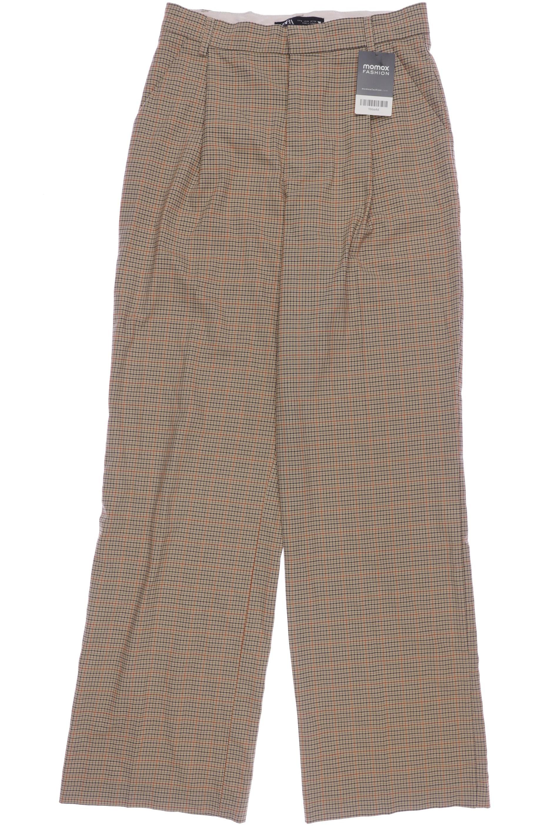 

Zara Damen Stoffhose, beige, Gr. 0