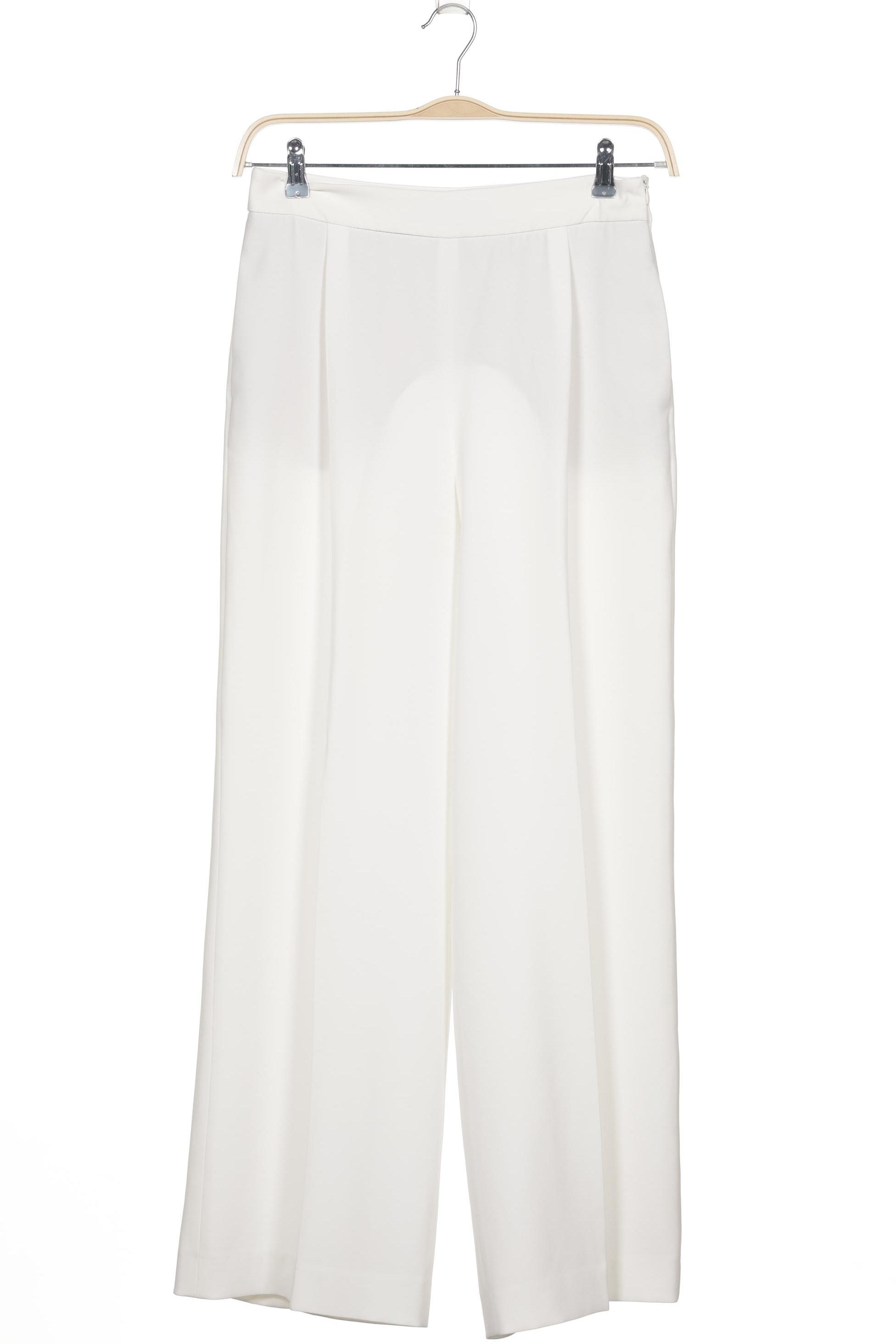 

Zara Damen Stoffhose, weiß, Gr. 0