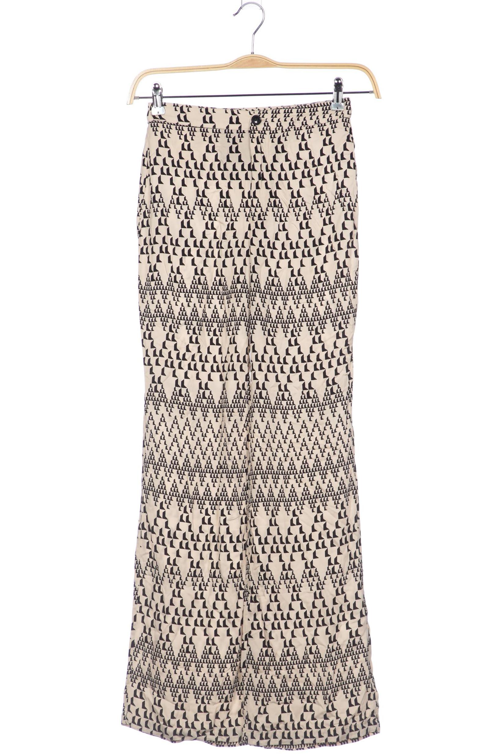 

Zara Damen Stoffhose, beige, Gr. 0