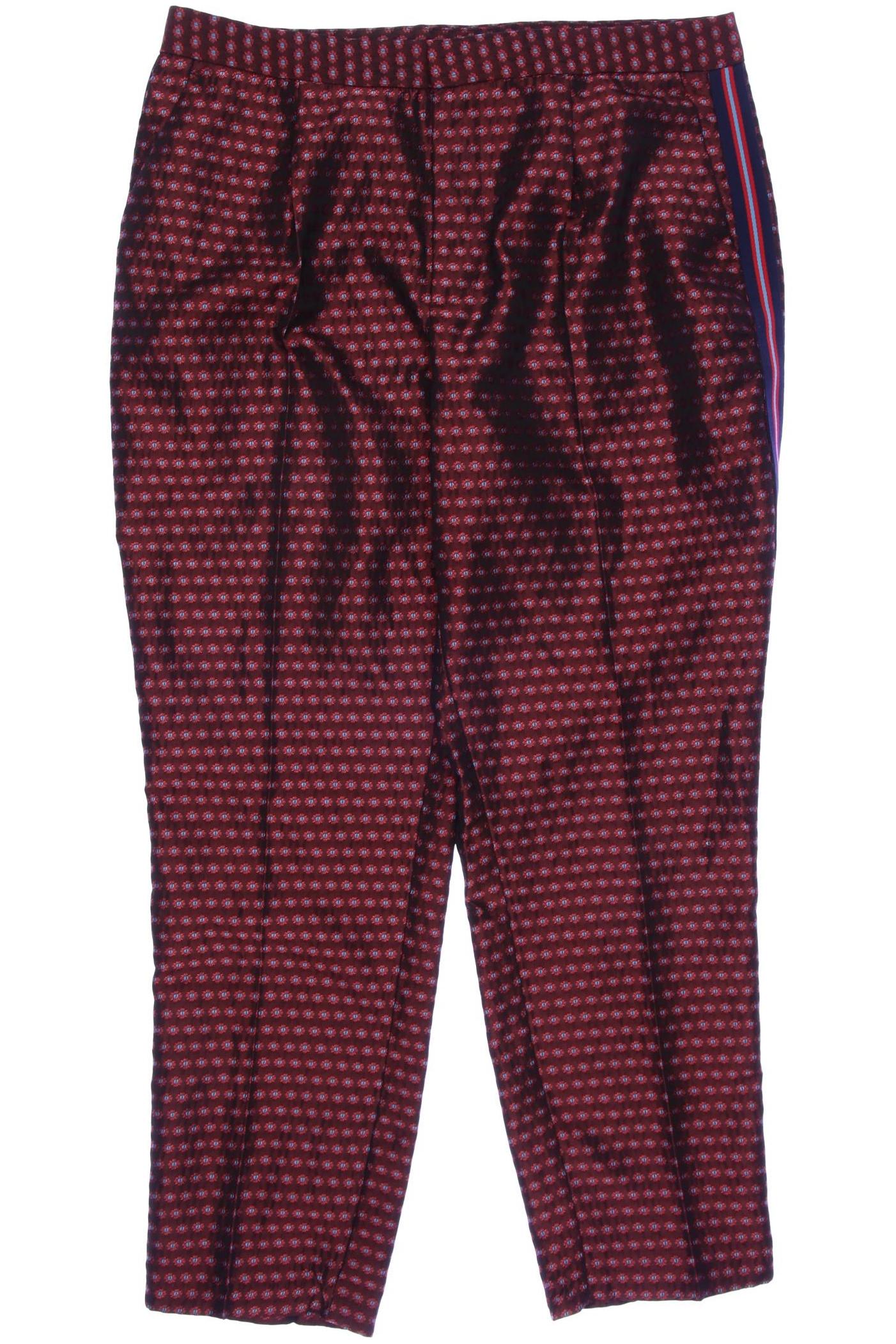 

Zara Damen Stoffhose, bordeaux, Gr. 0