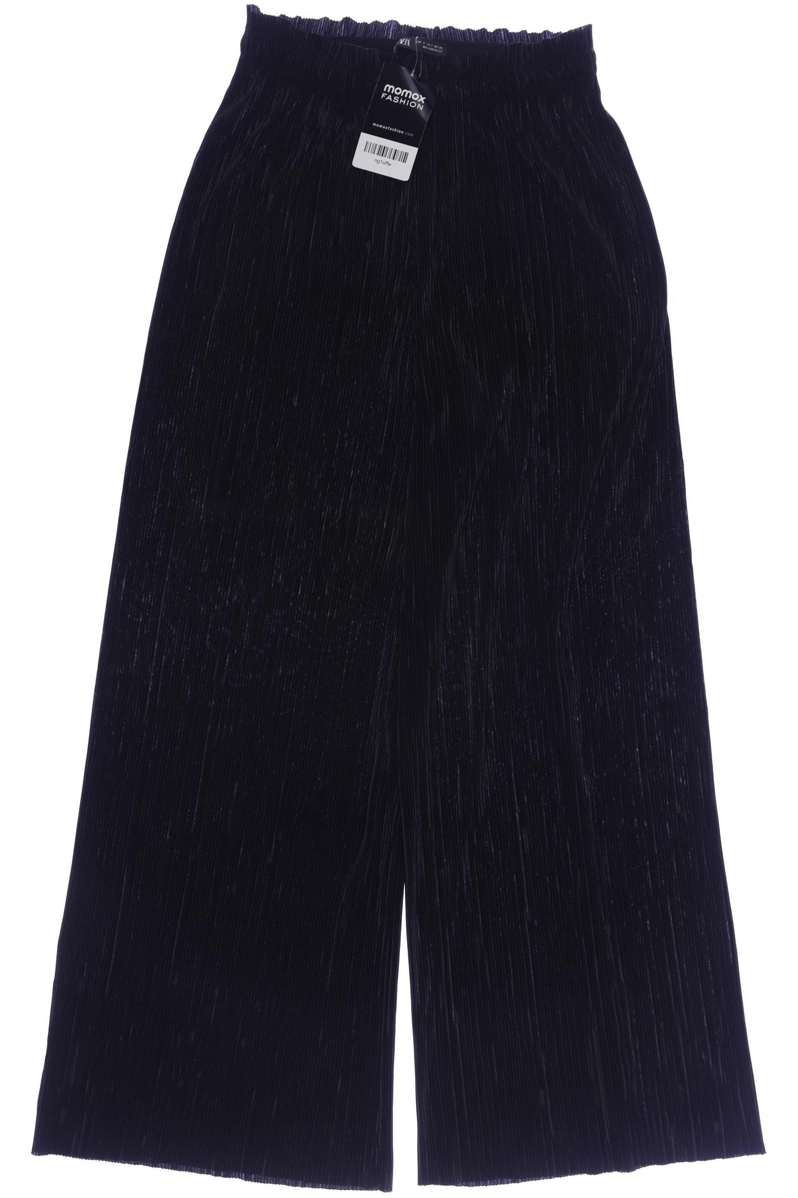 

Zara Damen Stoffhose, schwarz, Gr. 0