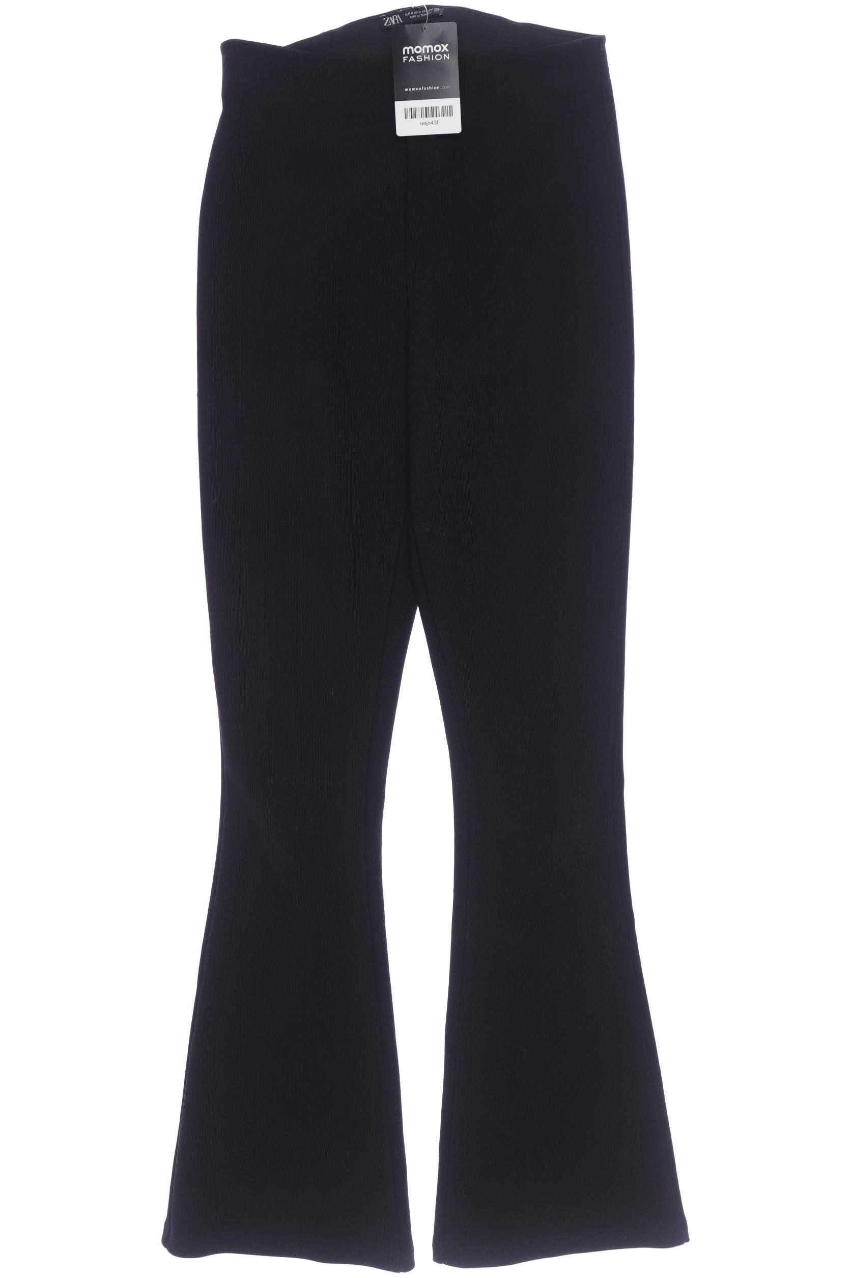 

Zara Damen Stoffhose, schwarz, Gr. 0