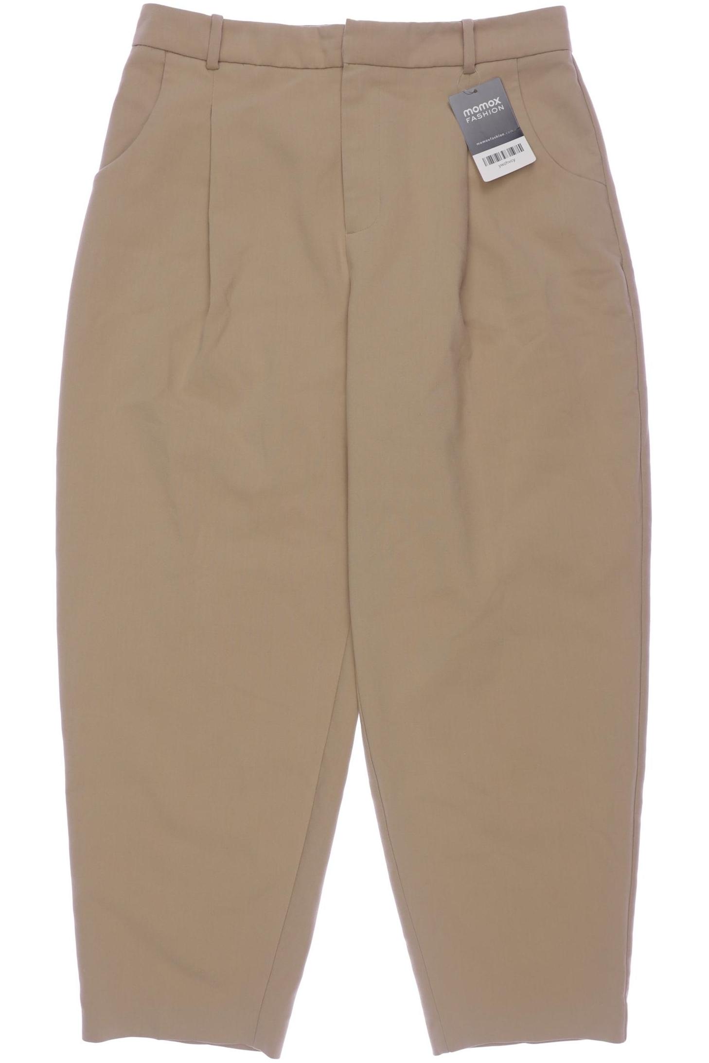 

Zara Damen Stoffhose, beige, Gr. 0