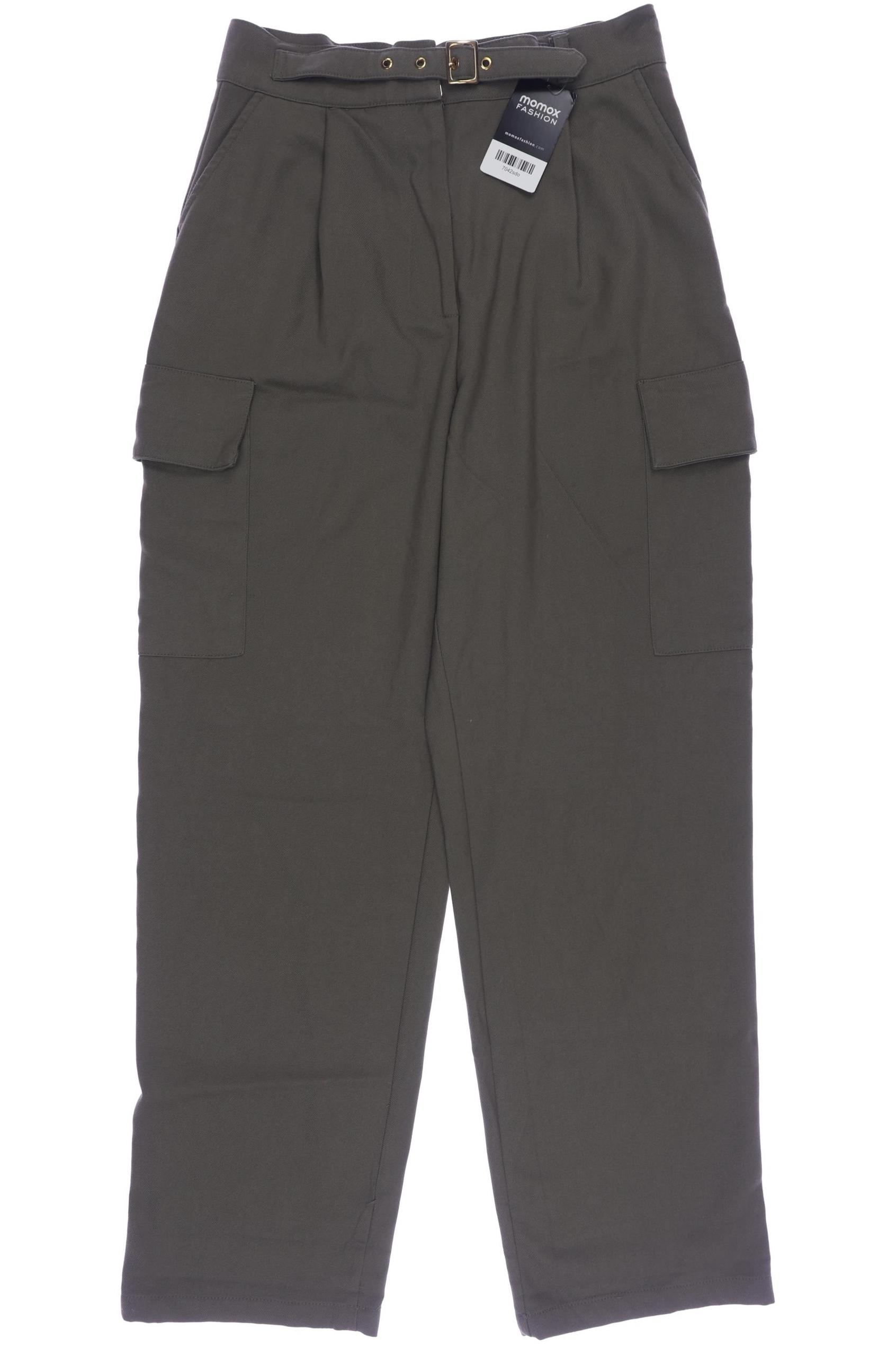 

Zara Damen Stoffhose, grün, Gr. 0
