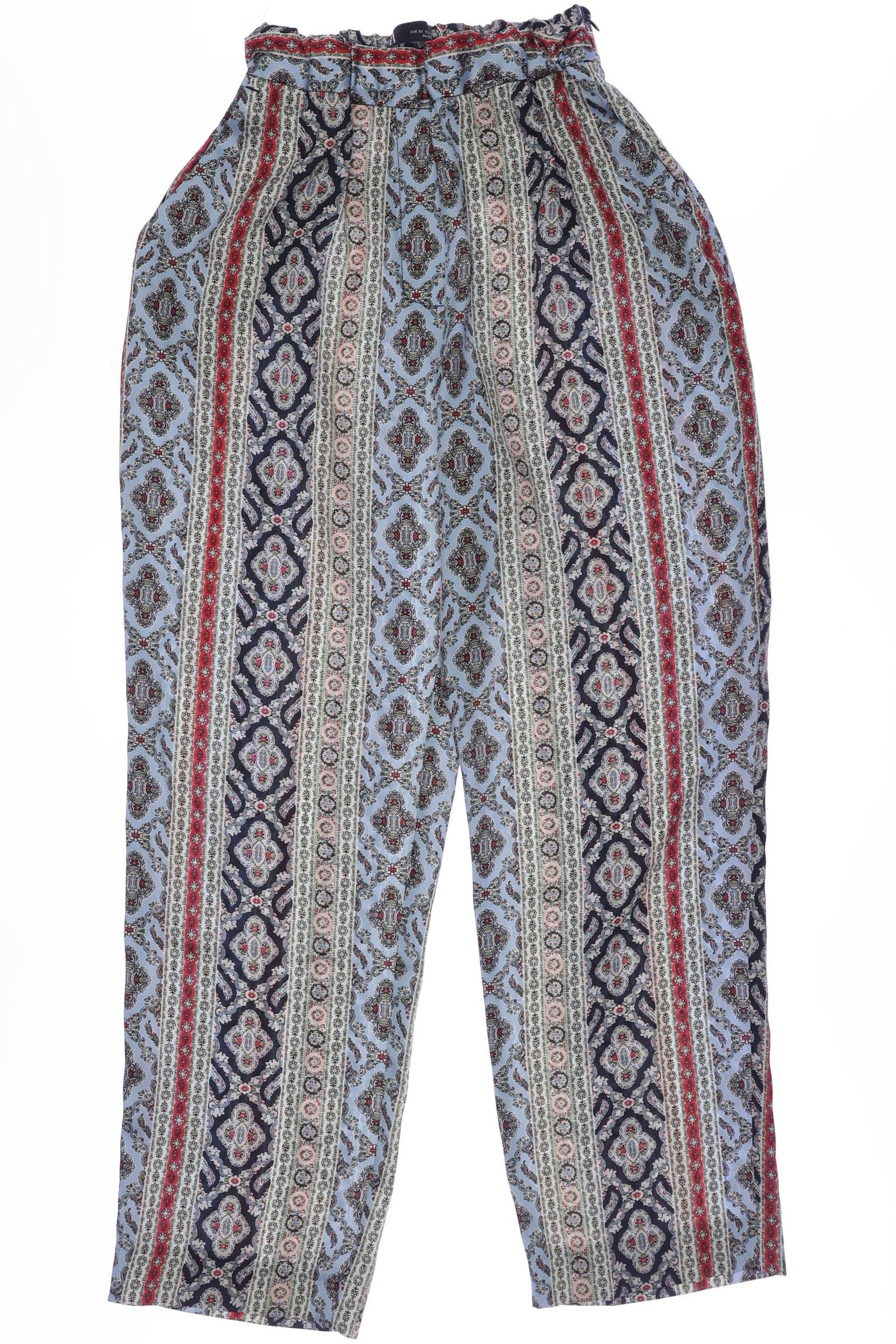 

Zara Damen Stoffhose, mehrfarbig, Gr. 0