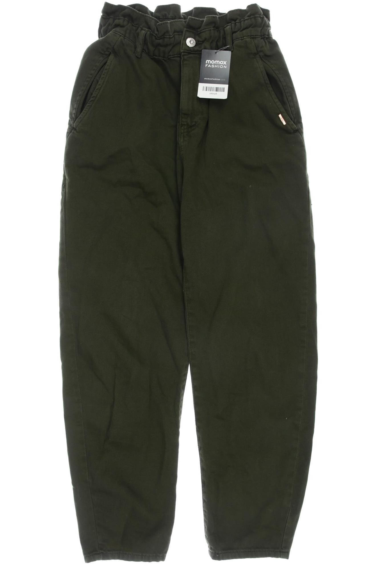 

Zara Damen Stoffhose, grün, Gr. 36