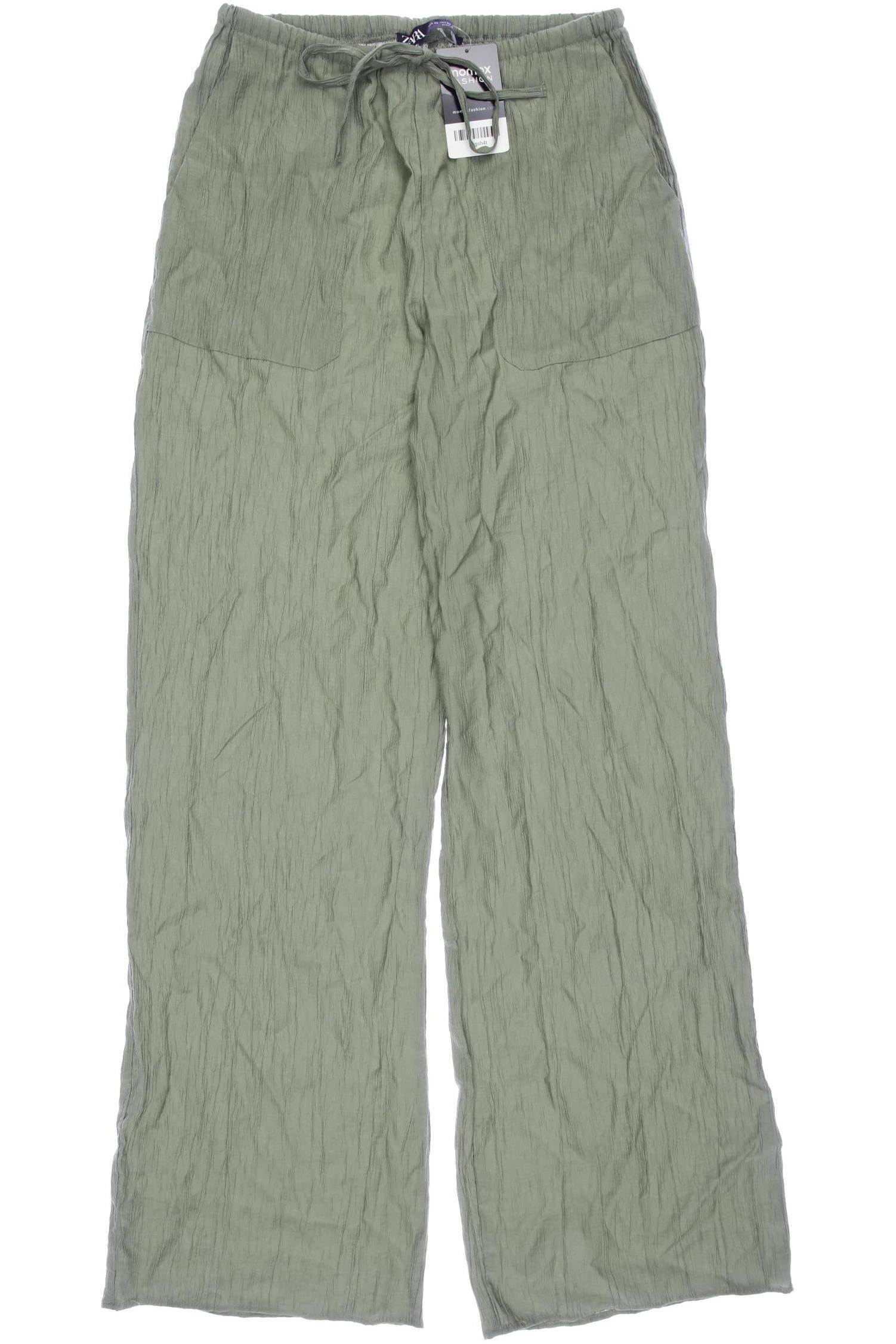 

Zara Damen Stoffhose, türkis, Gr. 0