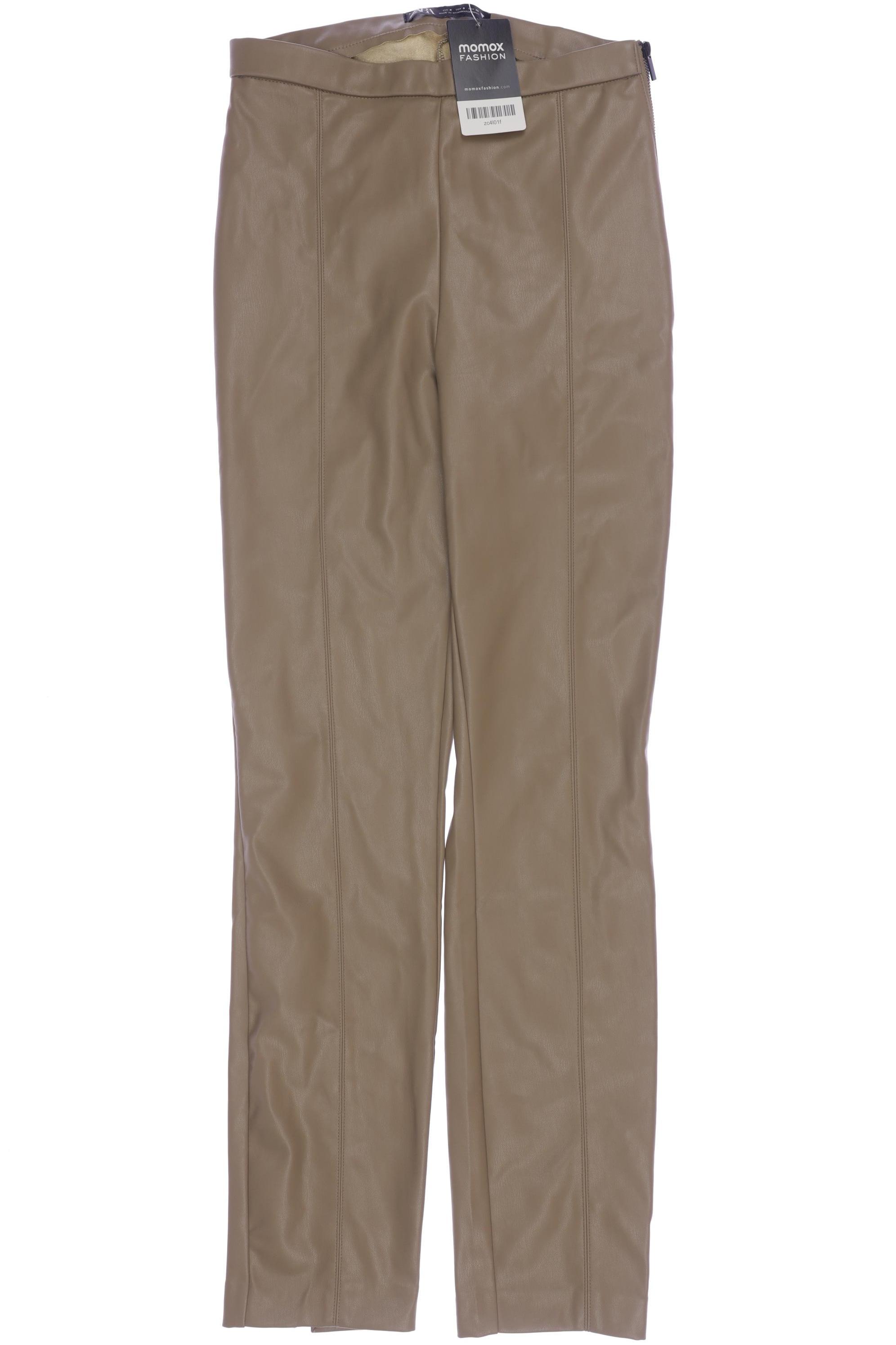 

Zara Damen Stoffhose, beige, Gr. 0
