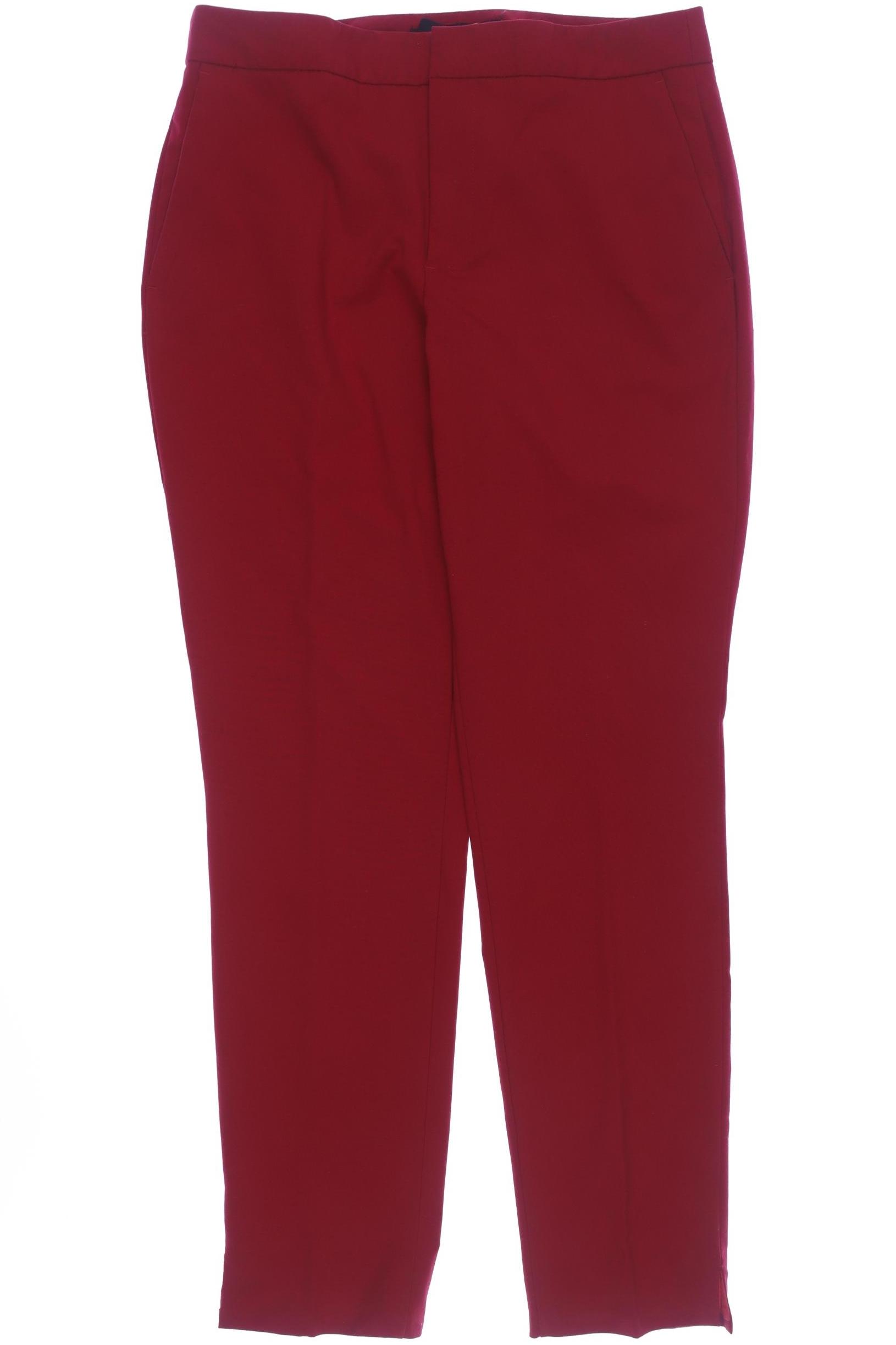 

Zara Damen Stoffhose, rot, Gr. 36