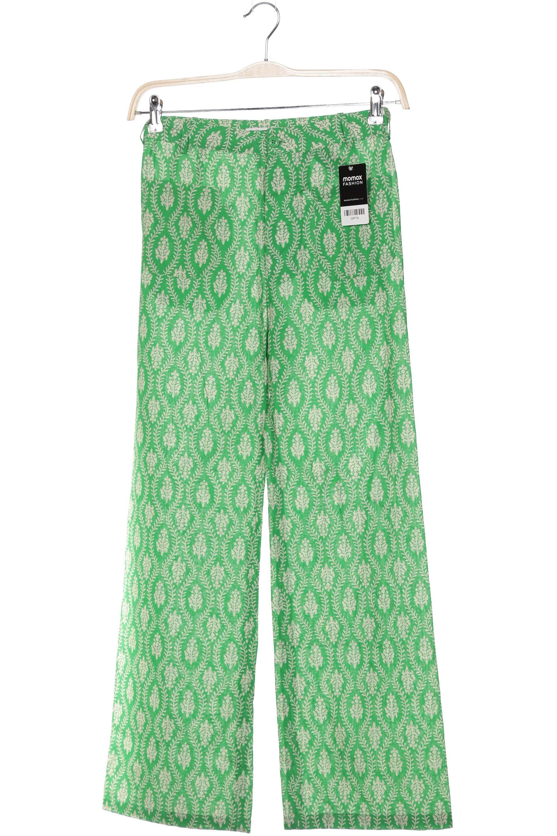 

Zara Damen Stoffhose, grün, Gr. 0