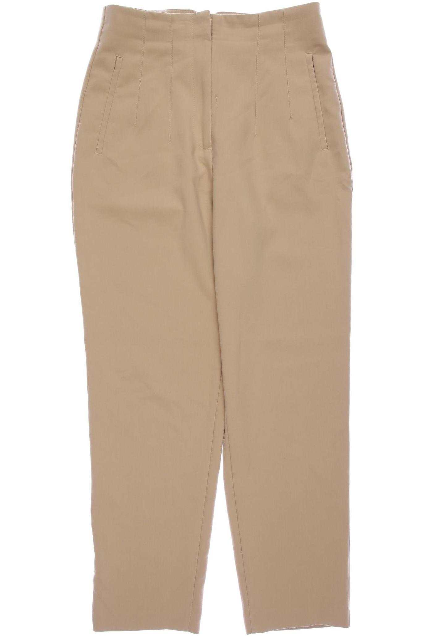 

Zara Damen Stoffhose, beige, Gr. 0