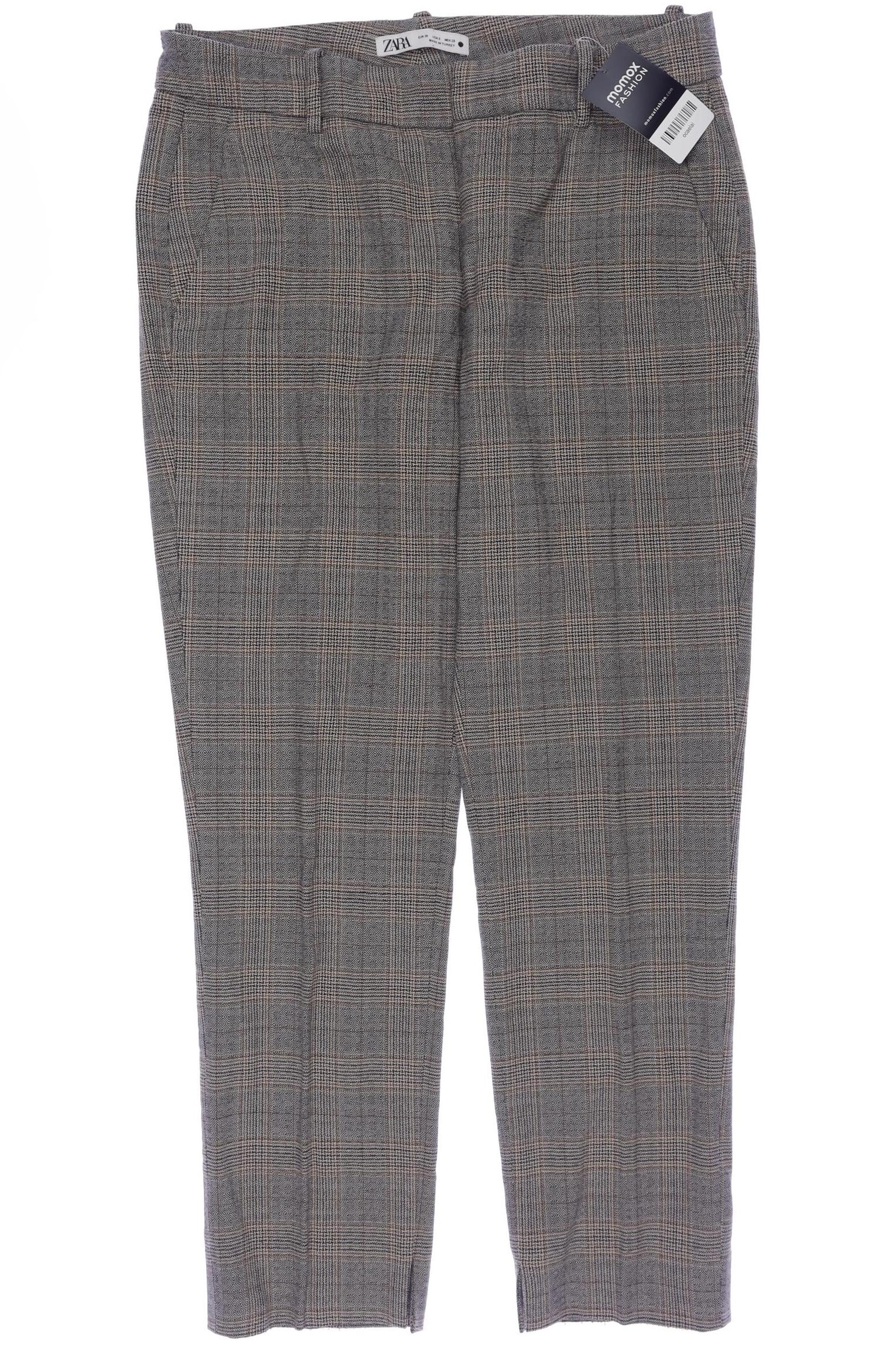 

Zara Damen Stoffhose, braun, Gr. 38