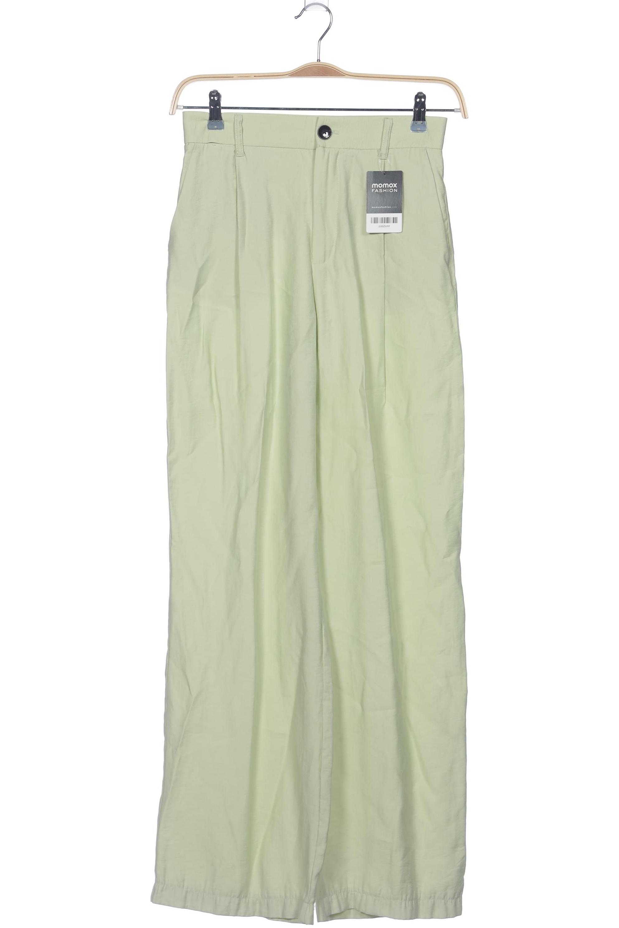 

Zara Damen Stoffhose, hellgrün, Gr. 0