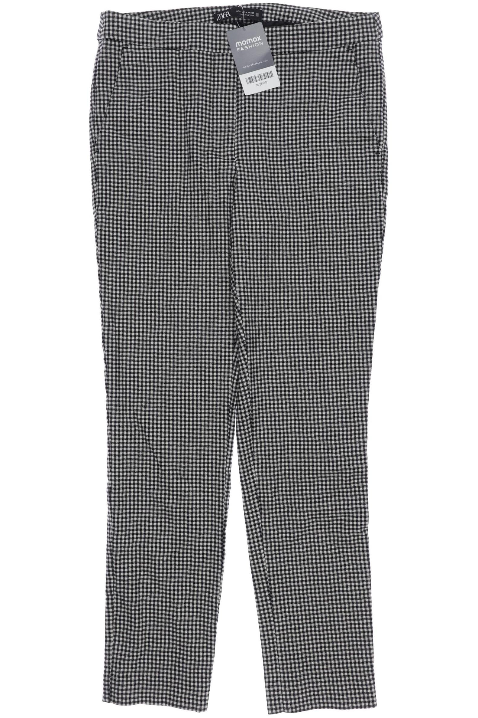 Thumbnail - Zara Damen Stoffhose, schwarz, Gr. 0