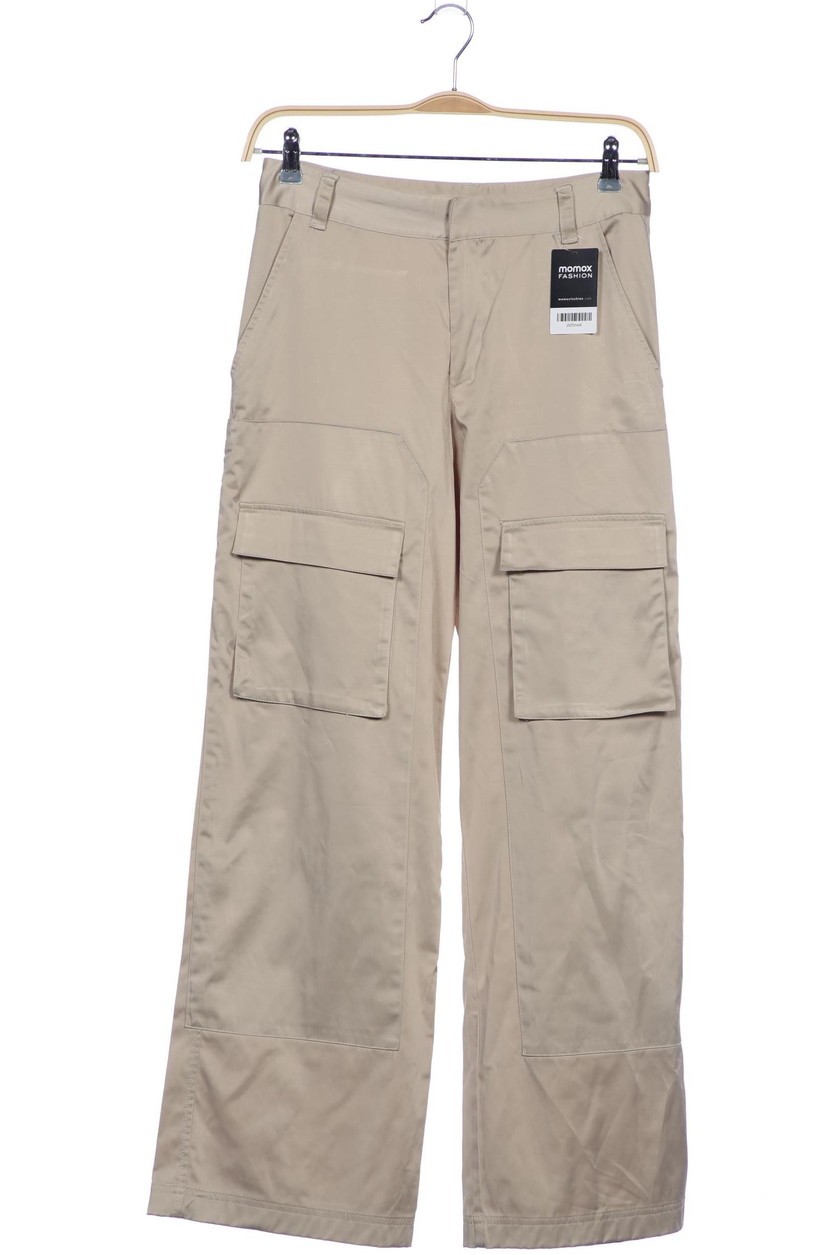 

Zara Damen Stoffhose, beige, Gr. 0