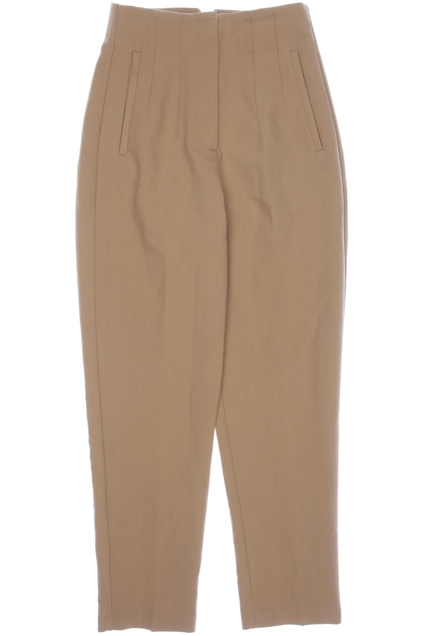 

Zara Damen Stoffhose, beige, Gr. 0