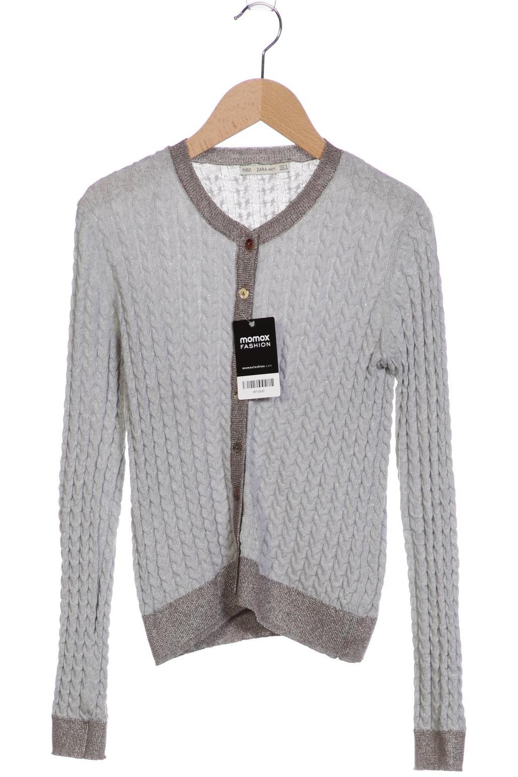 

Zara Damen Strickjacke, grau, Gr. 36